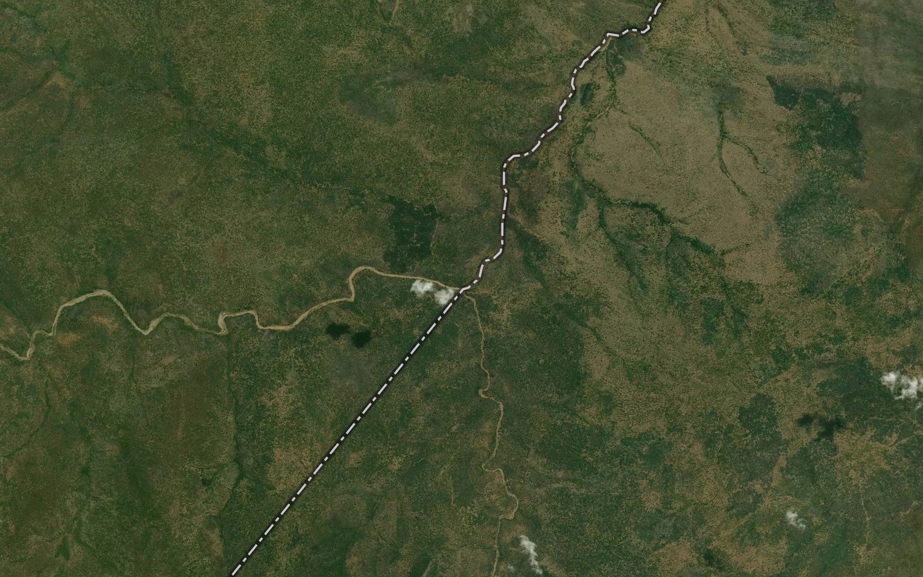 Satellite map of the Limjam