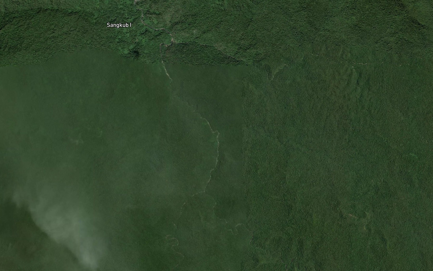 Satellite map of the Minanga Nealo