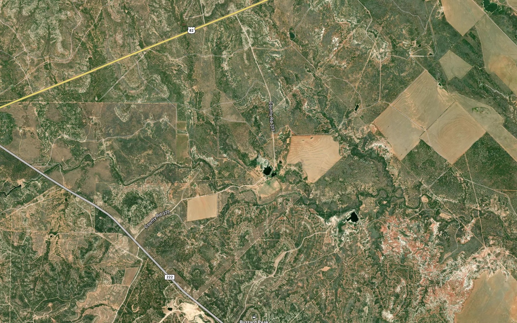 Satellite map of the Moorhouse Lake