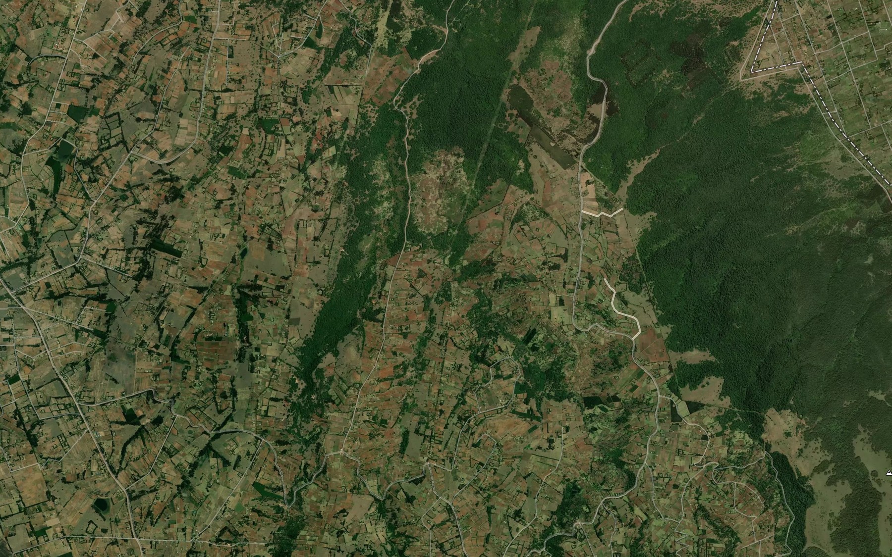 Satellite map of the Gathanji