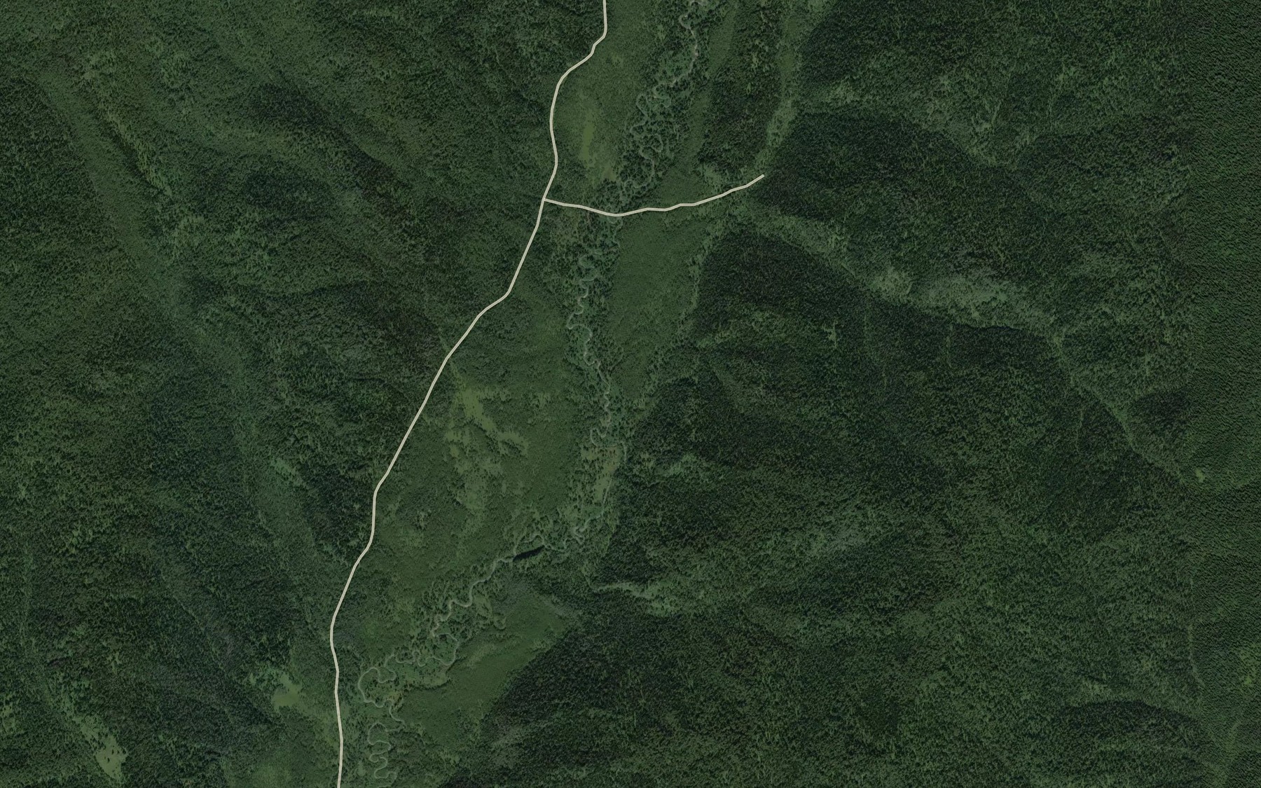 Satellite map of the Chugura