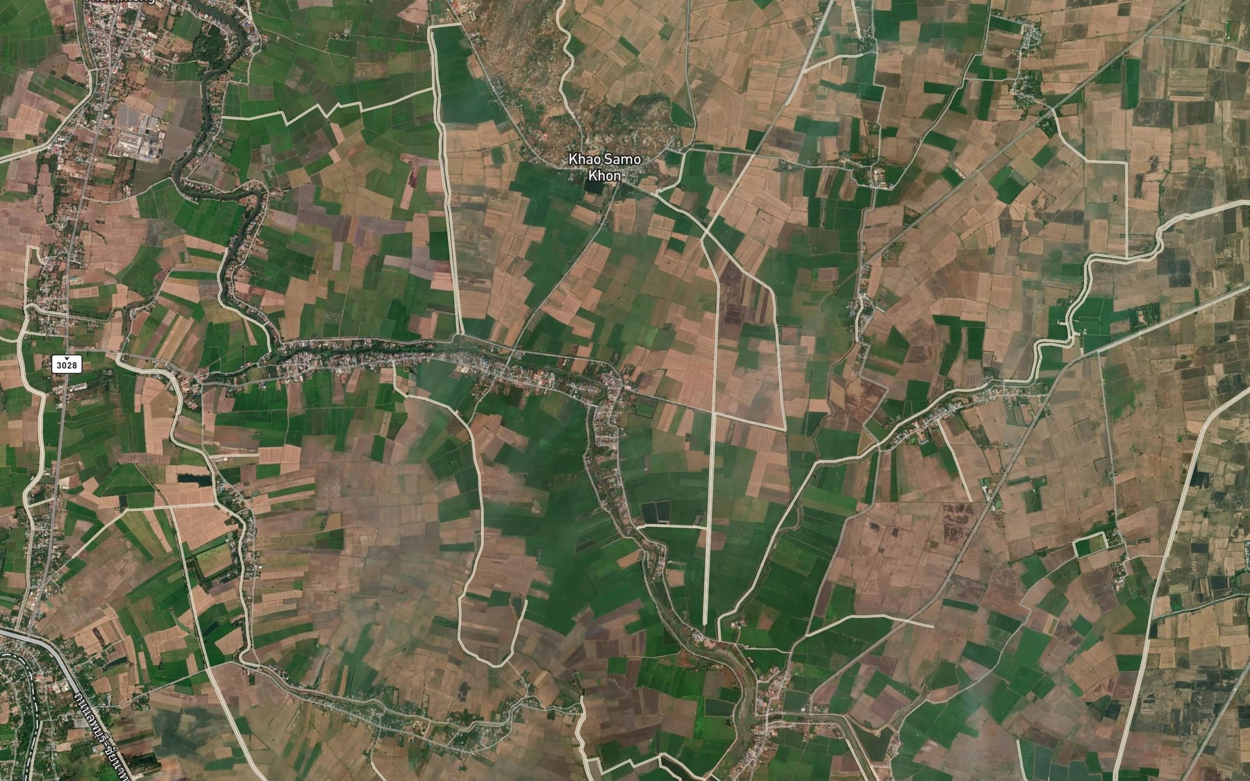 Satellite map of the Khlong Khon Chalat