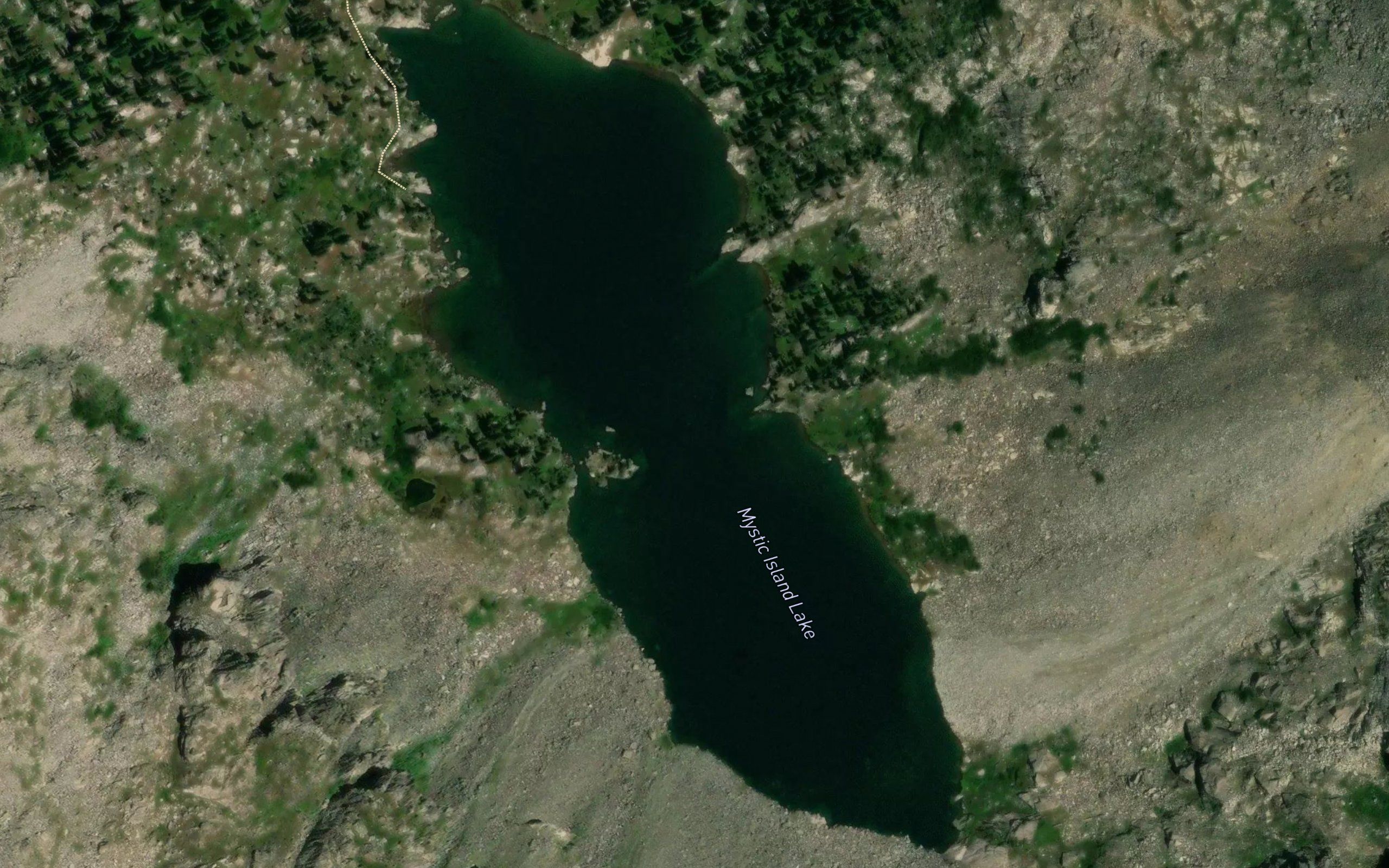 Mystic Island Lake