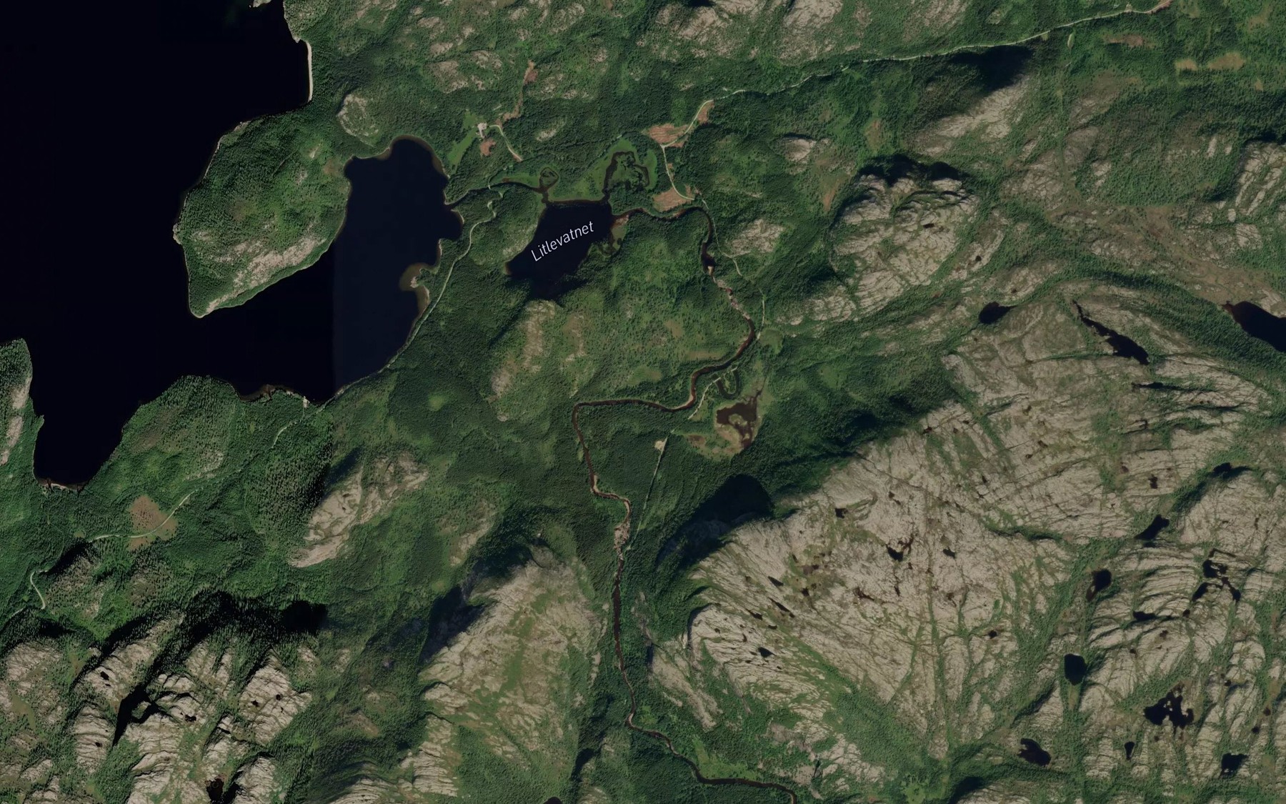 Satellite map of the Hendelva