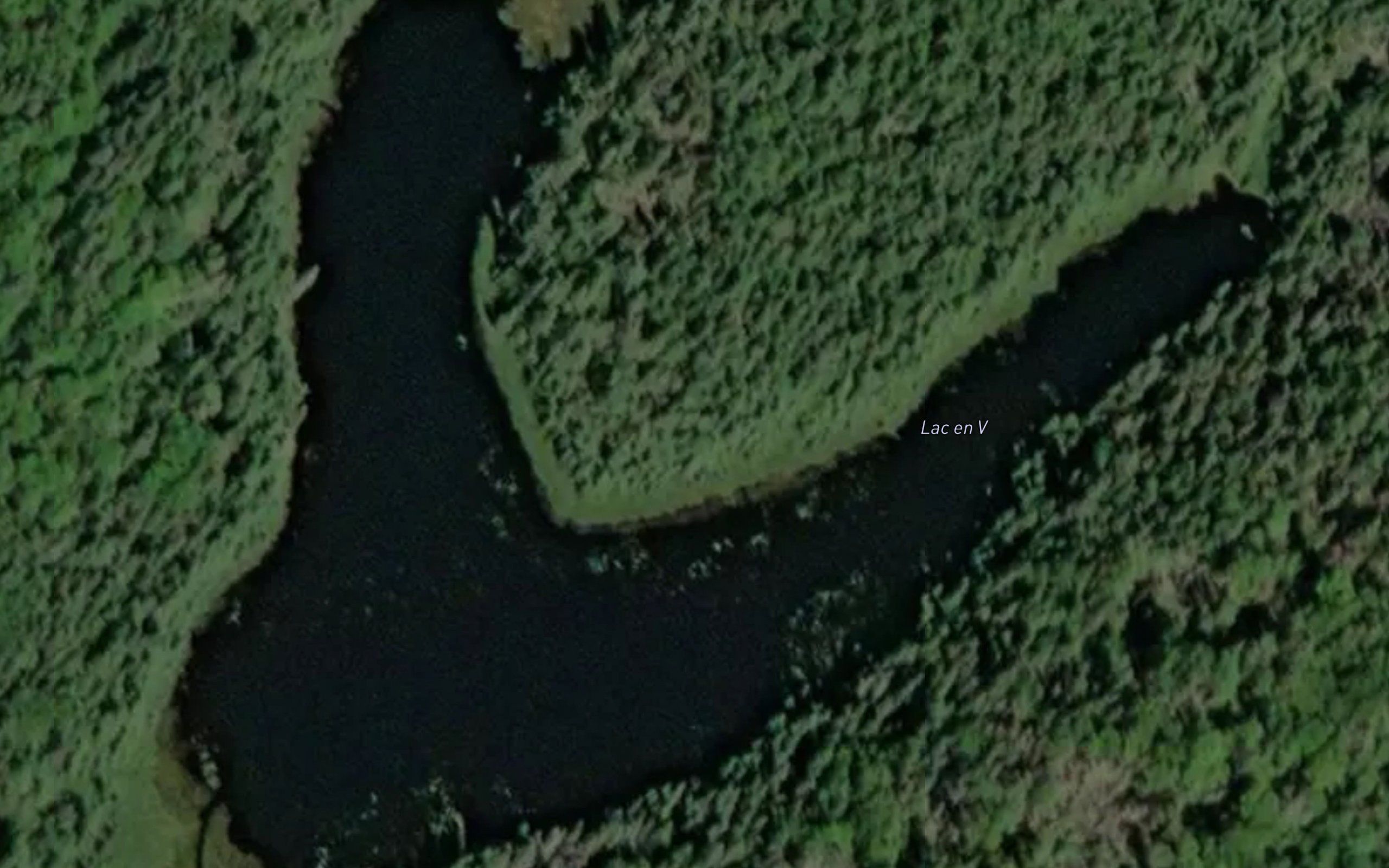 Lac en V