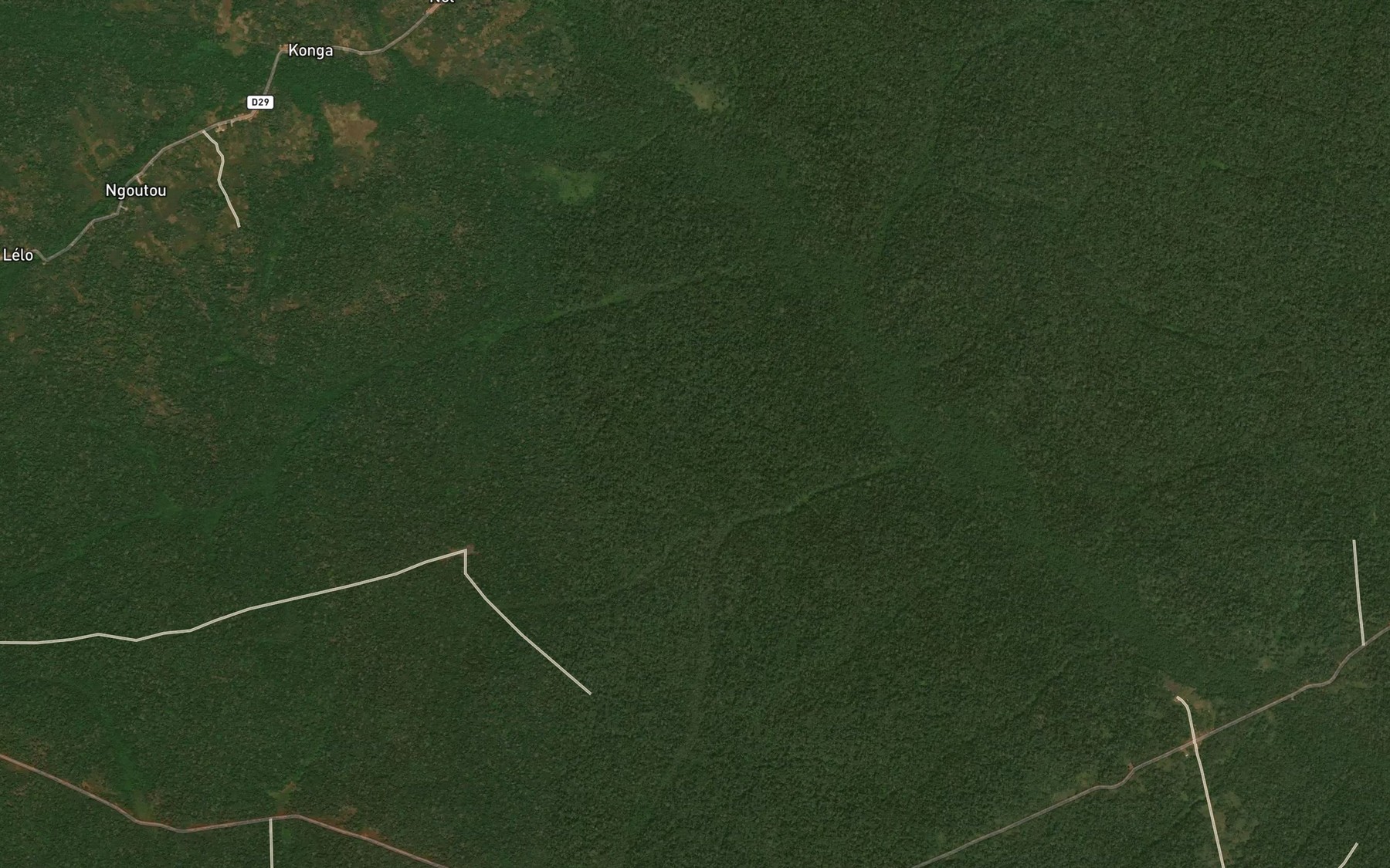 Satellite map of the Ndolong