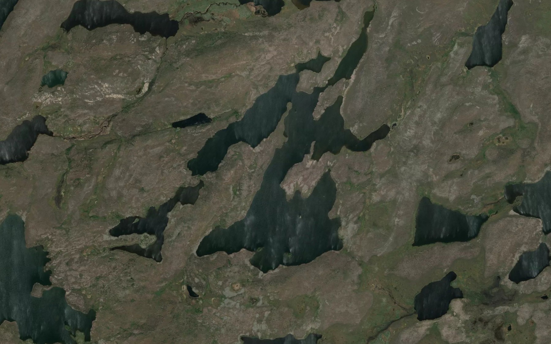 Satellite map of the Main Lake