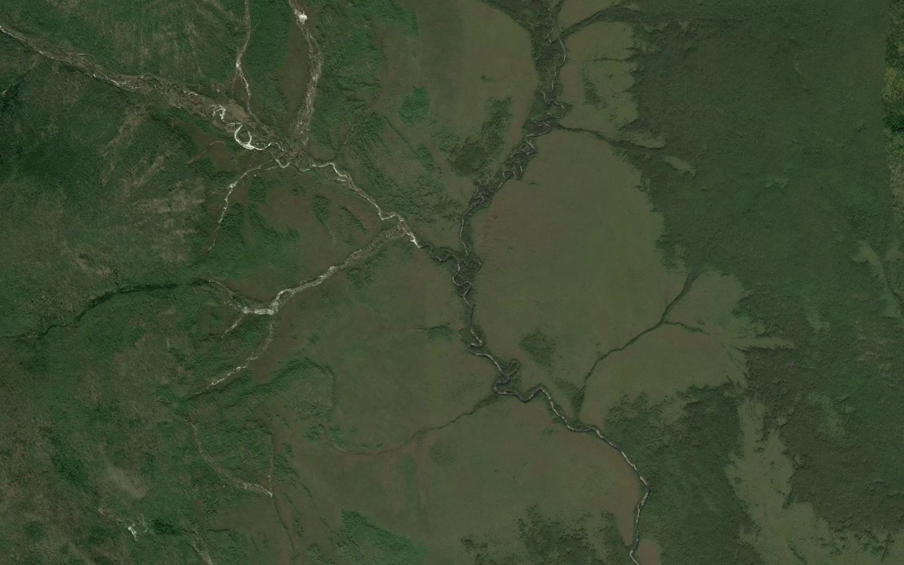 Satellite map of the Levyy Serbak