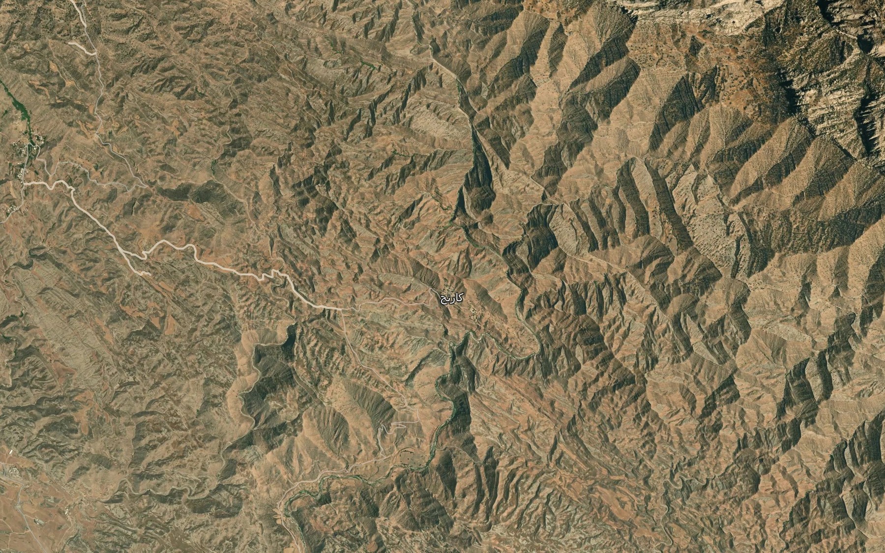 Satellite map of the Cheshmeh-ye Movarat