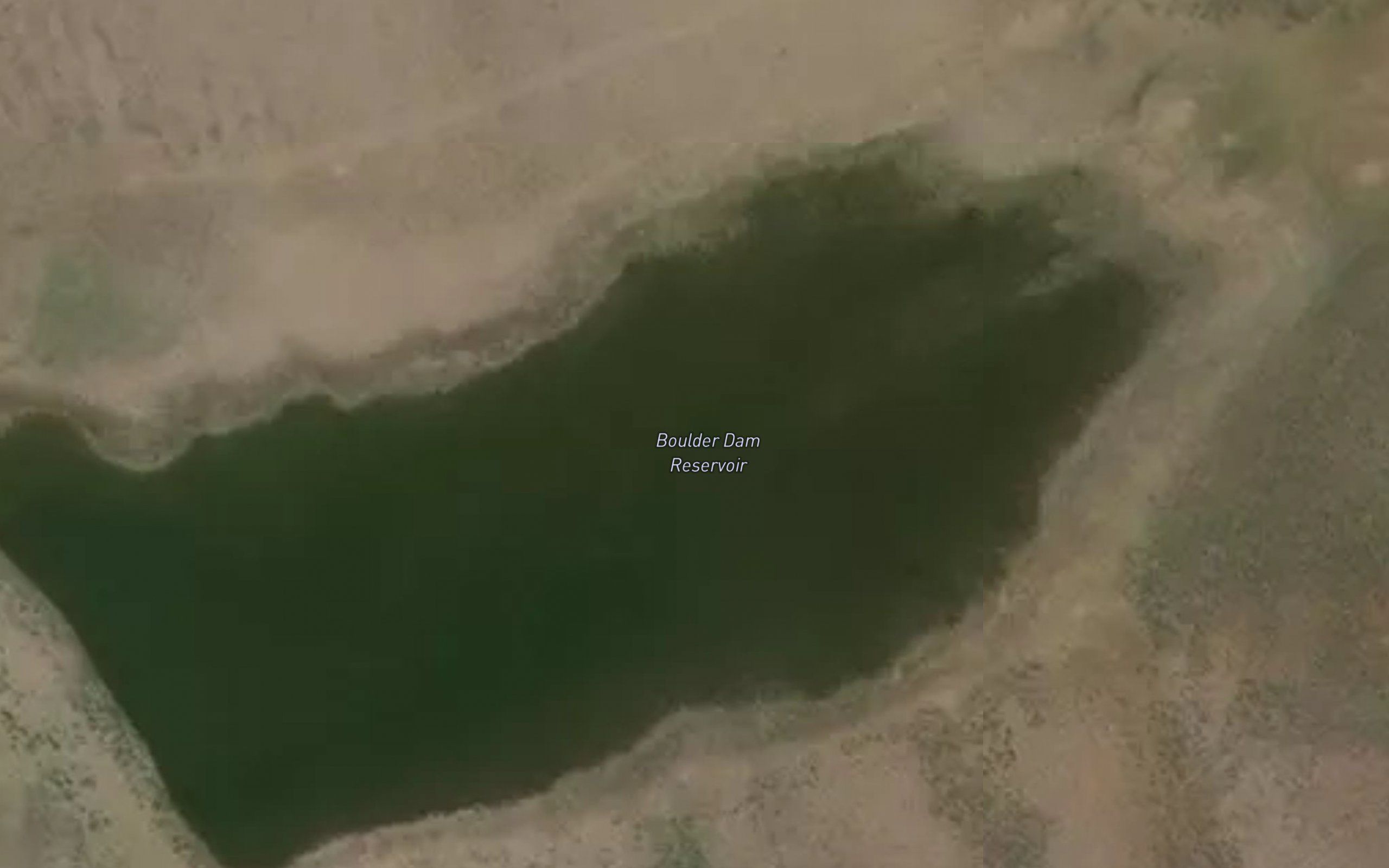 Boulder Dam Reservoir