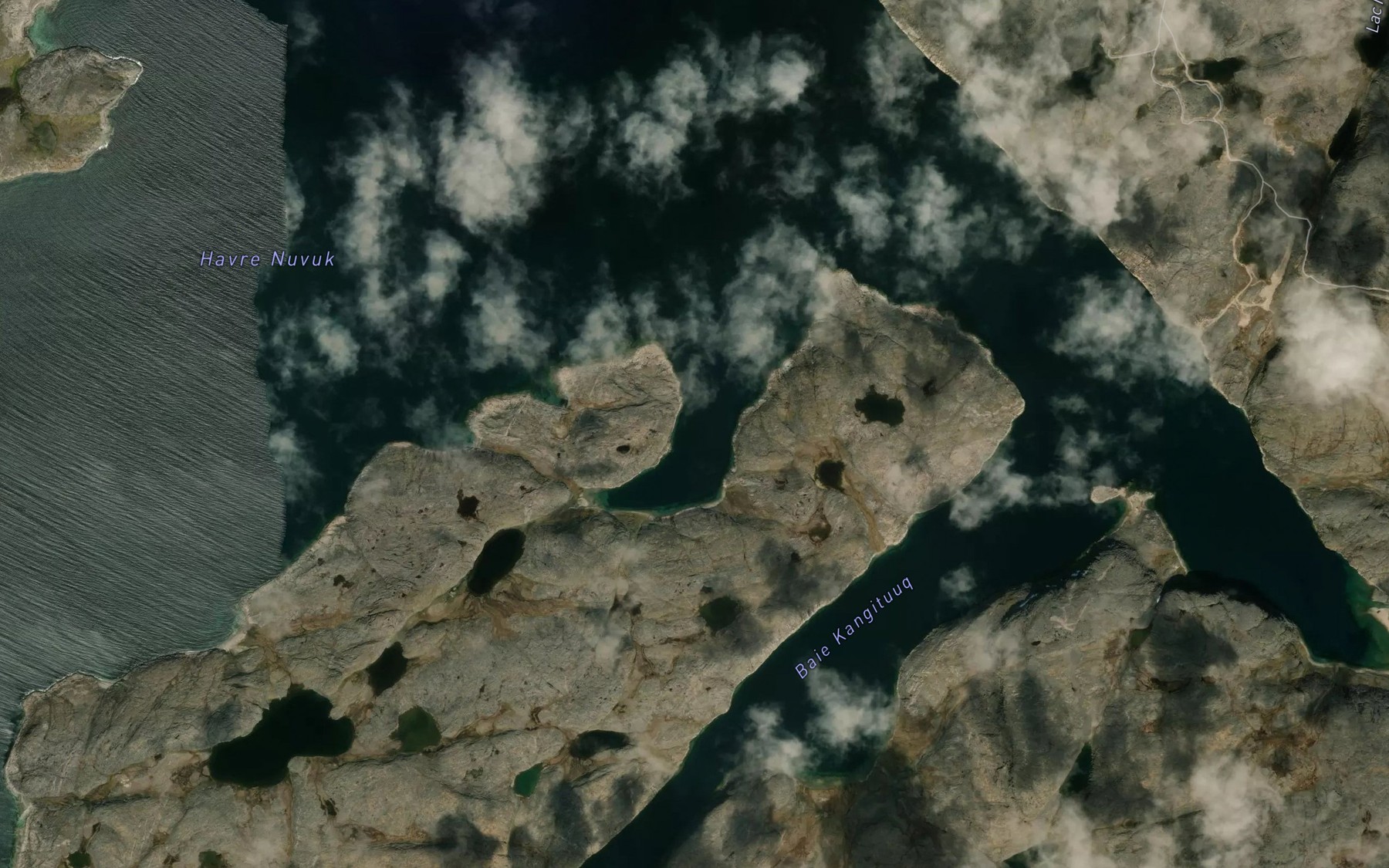 Satellite map of the Baie Pulajariittuq