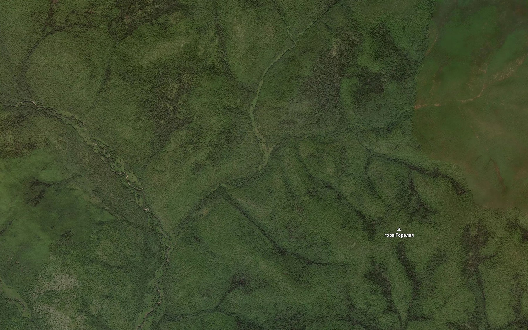 Satellite map of the Dzhugadzhak