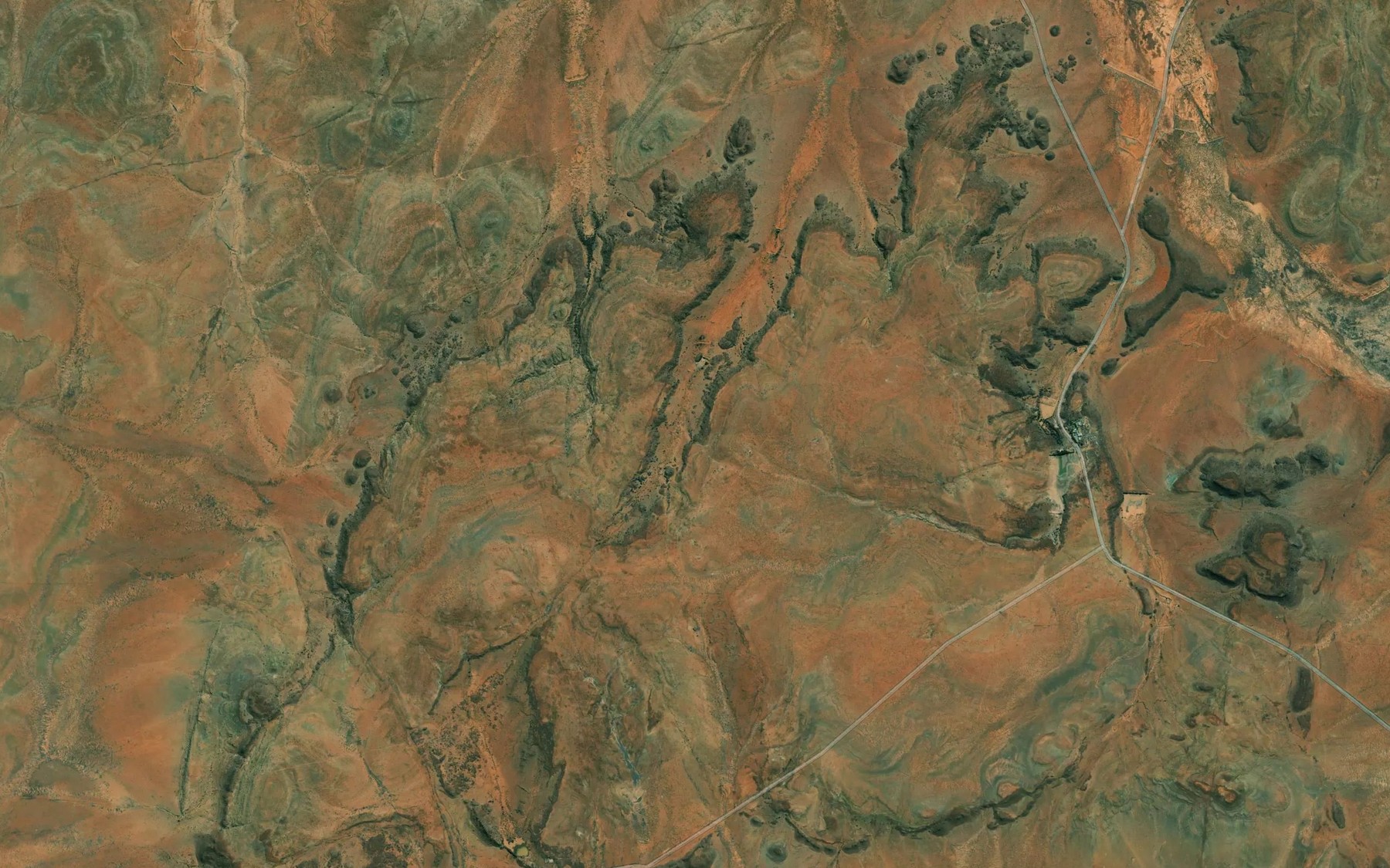 Satellite map of the Gelukshoek