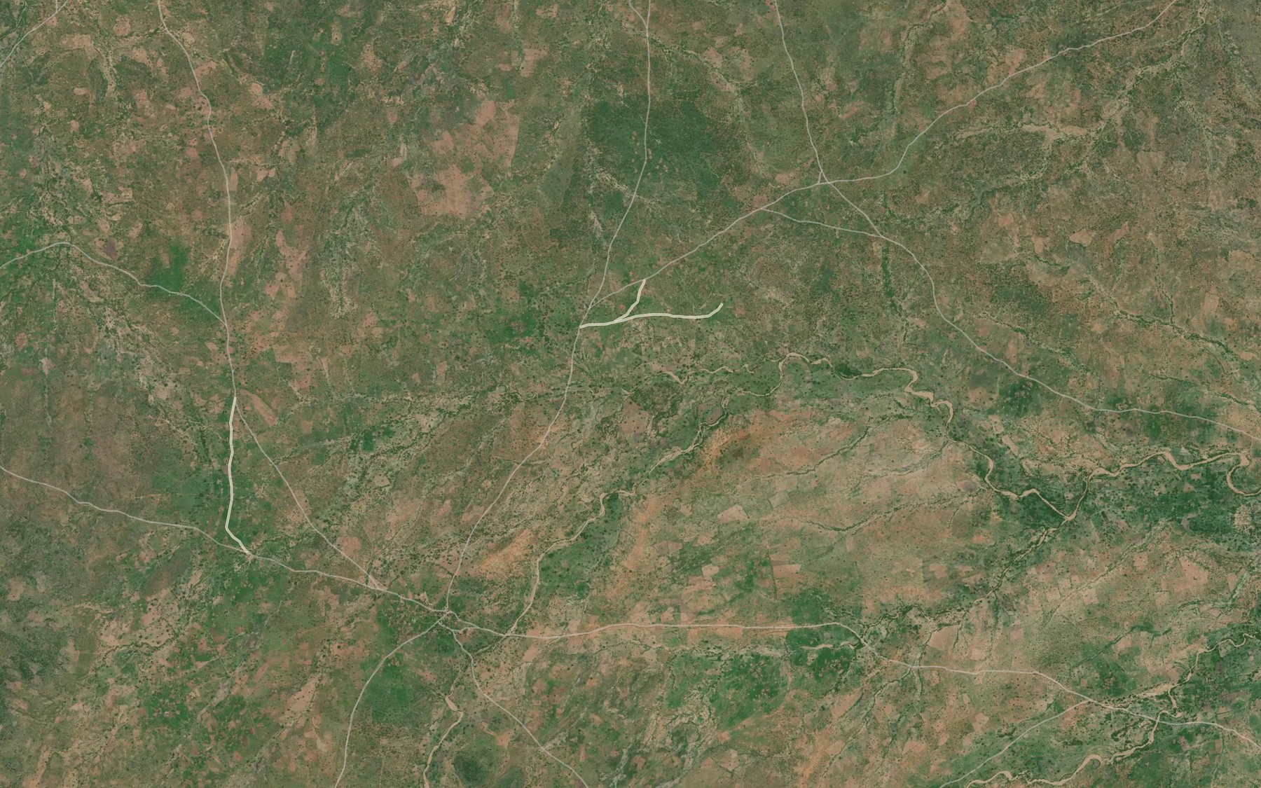 Satellite map of the River Guda