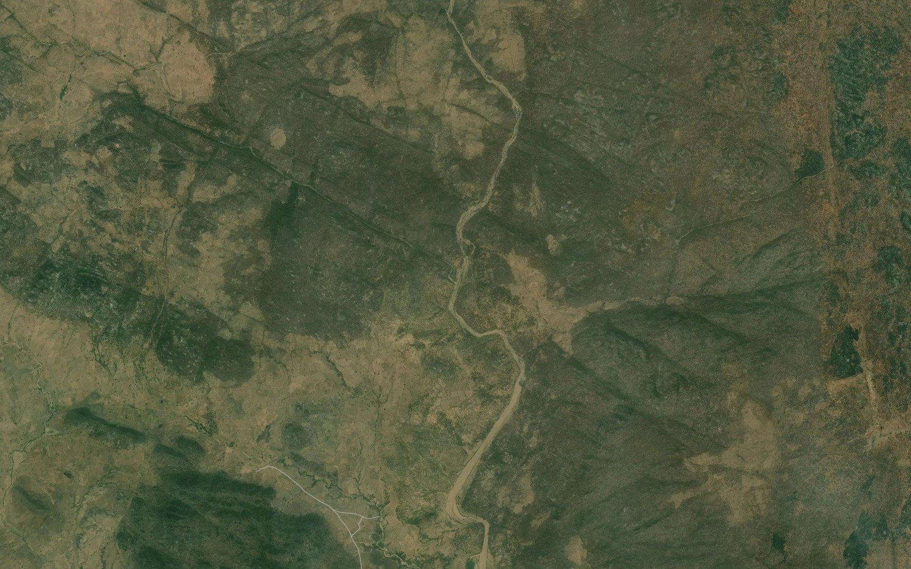 Satellite map of the MayoBaranga