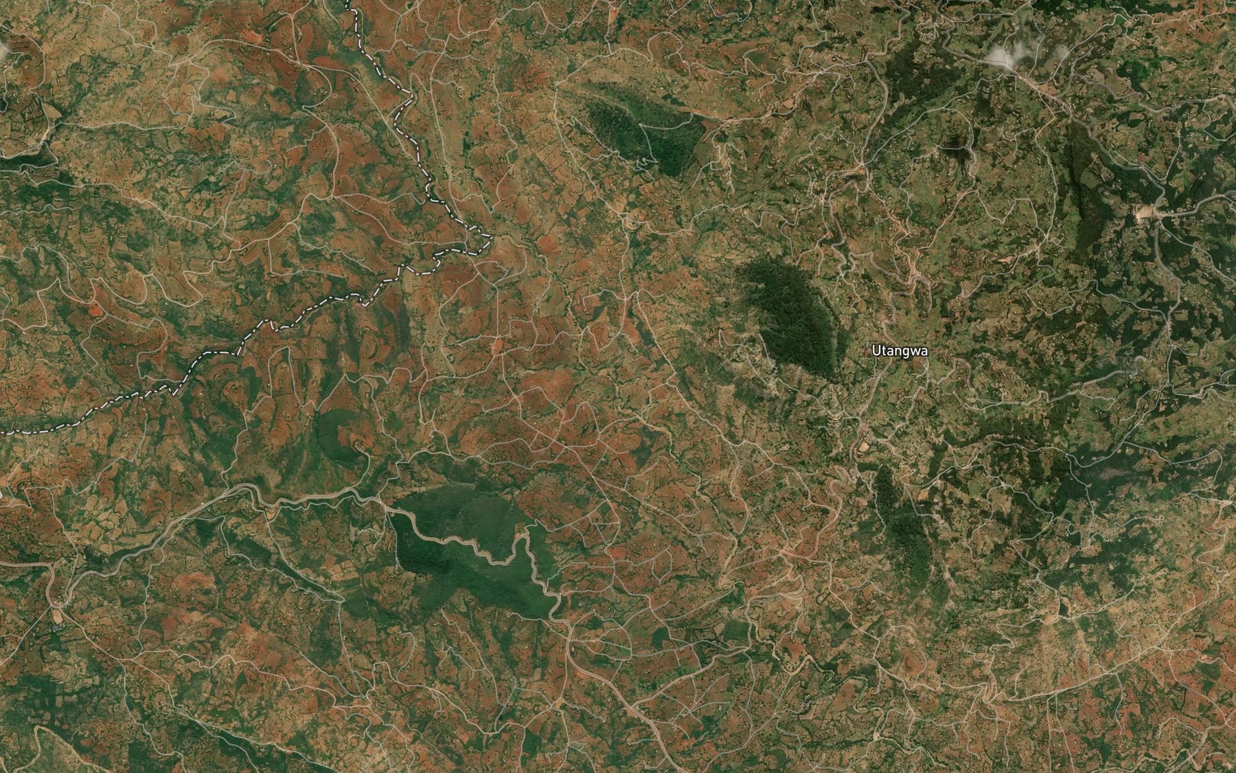 Satellite map of the Kilenge