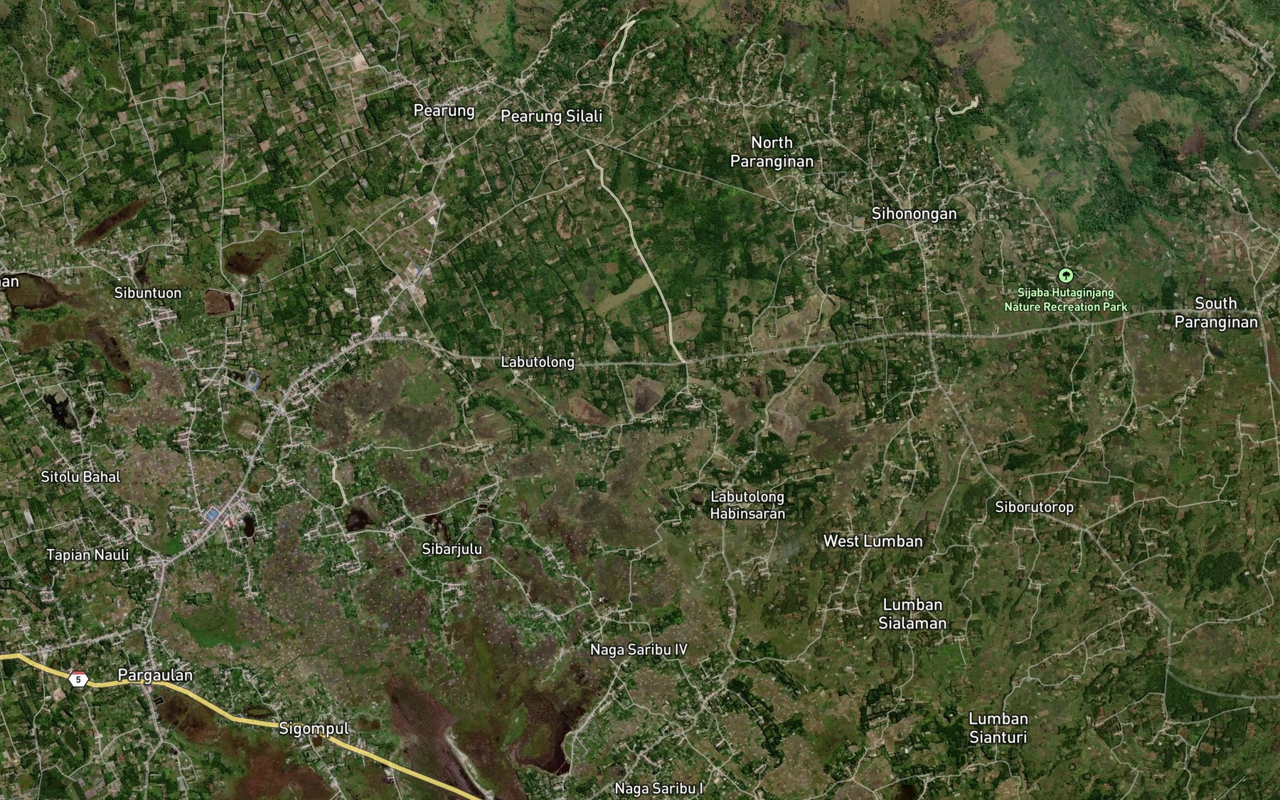 Satellite map of the Pea Sosorniapoan
