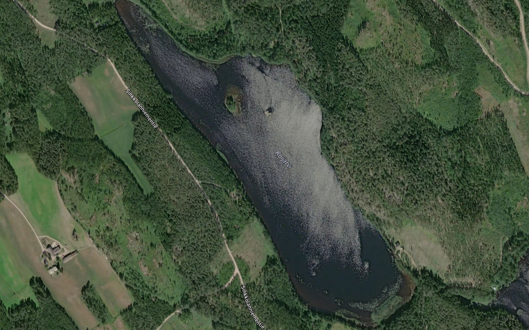 Satellite map of the Koijarvi