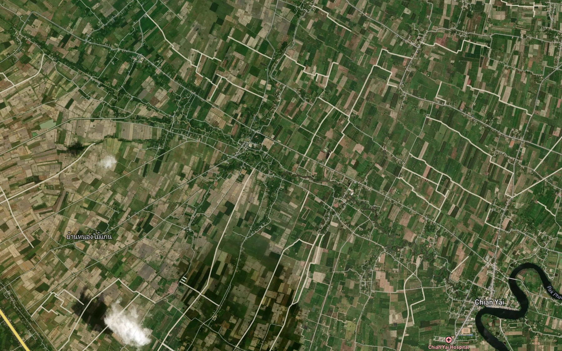 Satellite map of the Khlong Toei