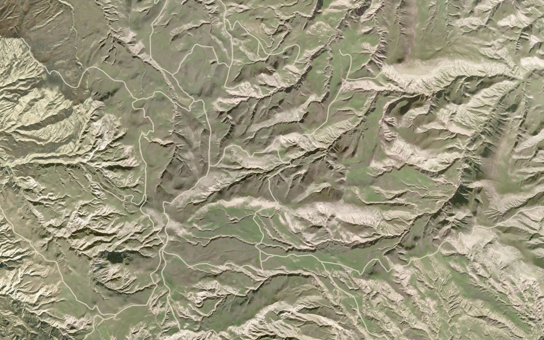 Satellite map of the Ceirno Spring