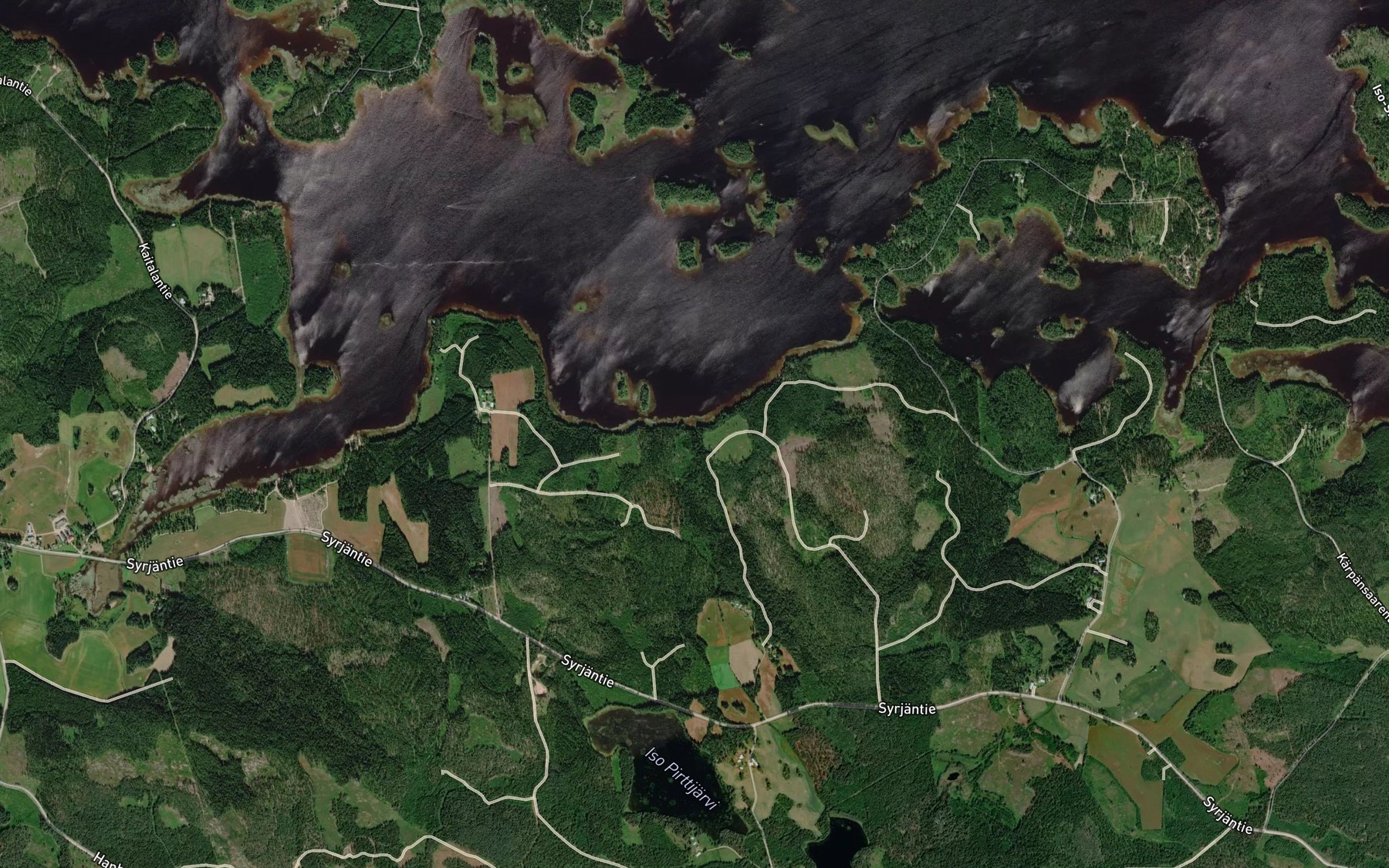 Satellite map of the Myllyoja
