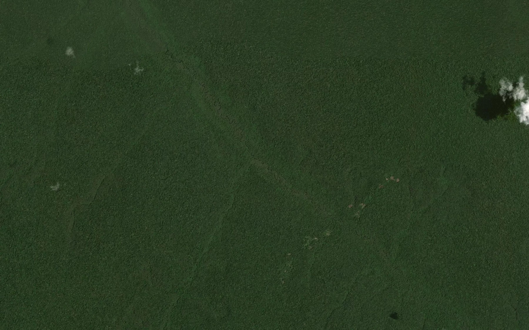 Satellite map of the Lonua-Atolike