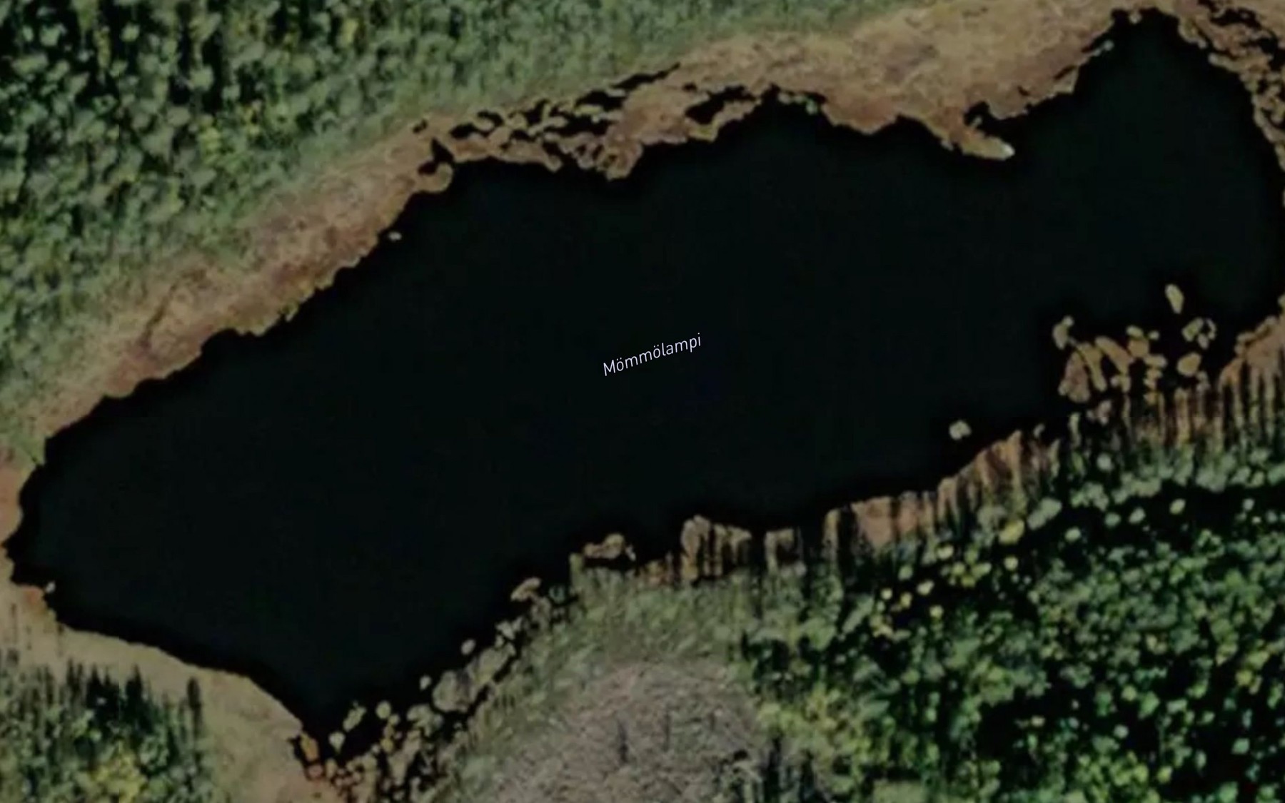 Satellite map of the Mommolampi