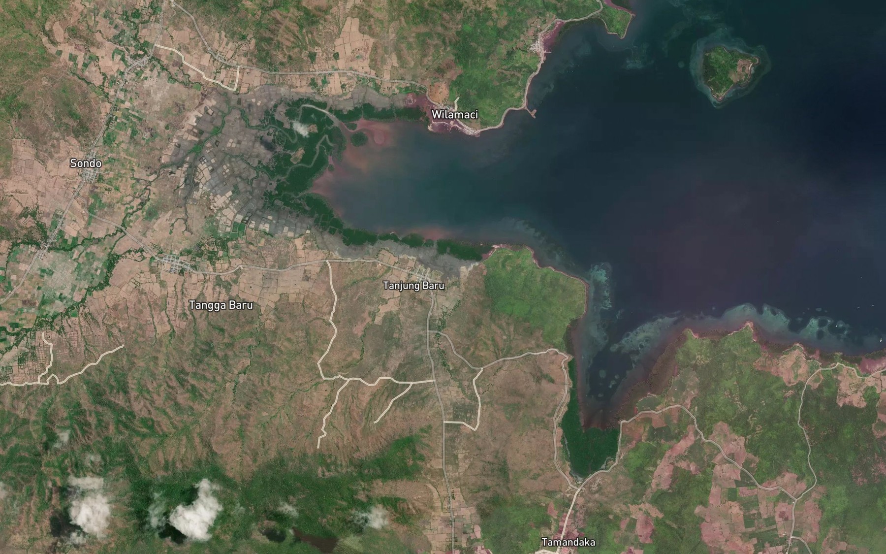 Satellite map of the Sori Nangaperia