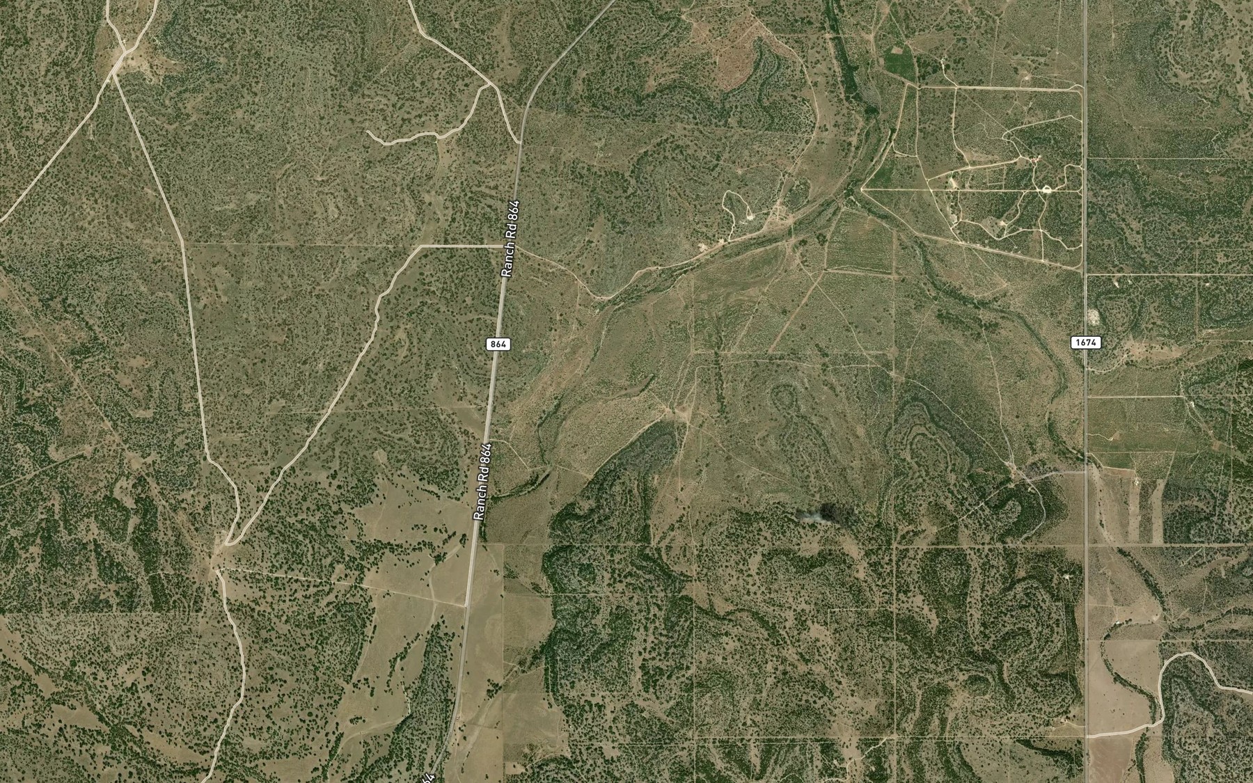 Satellite map of the Kirkland Waterhole