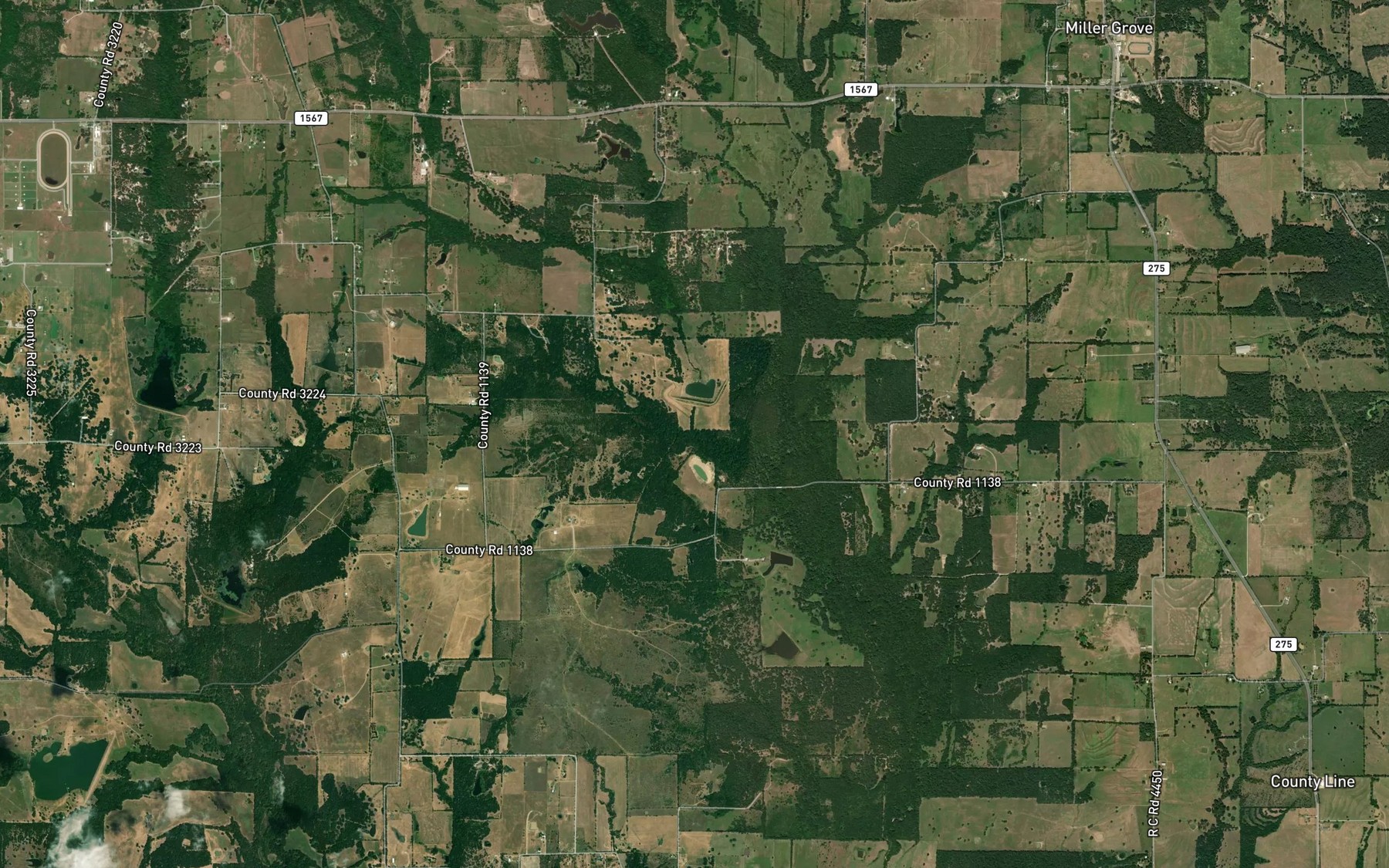 Satellite map of the Mitcham Branch