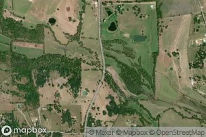 Satellite map of the Tommelson Creek