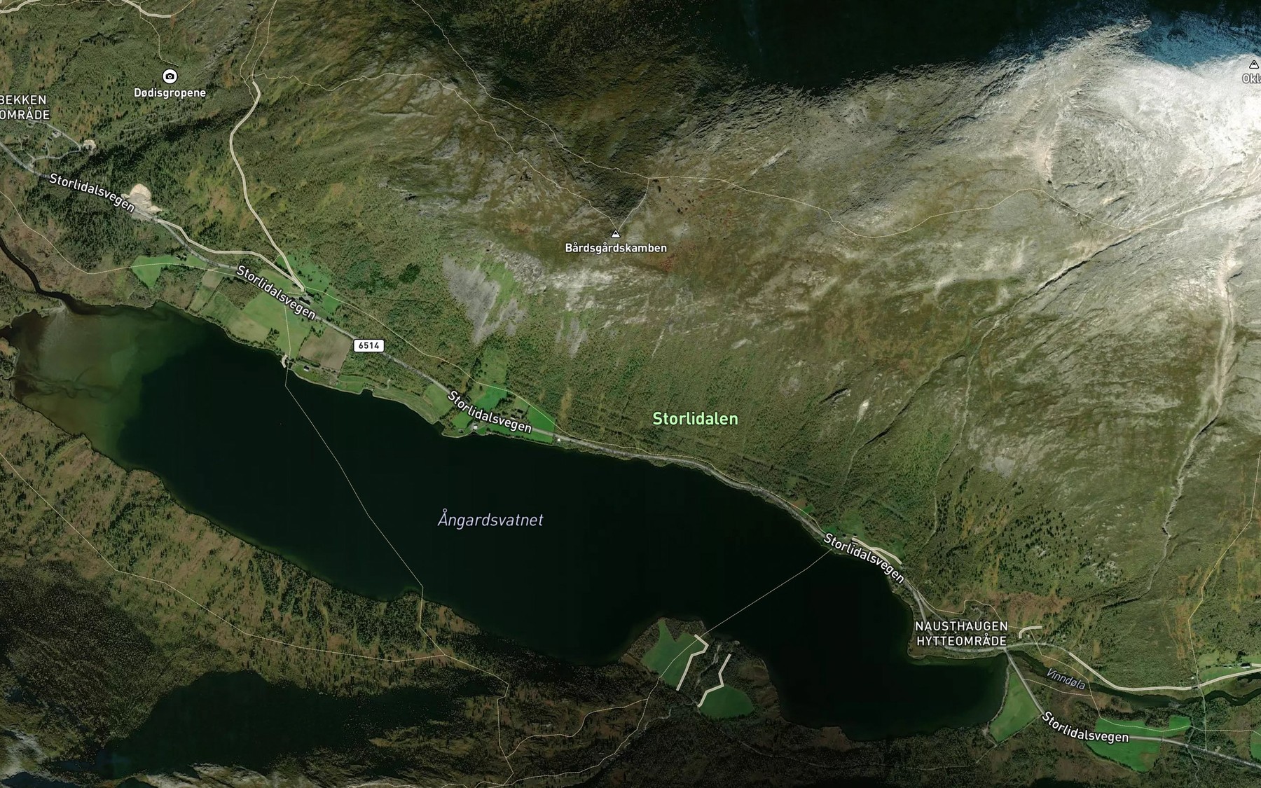 Satellite map of the Furuholbekken