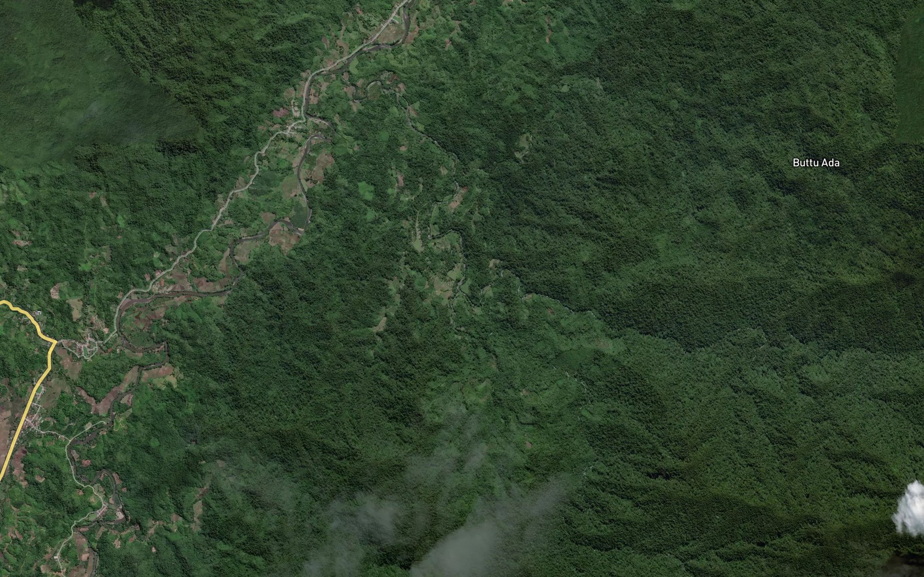Satellite map of the Salu Lombi