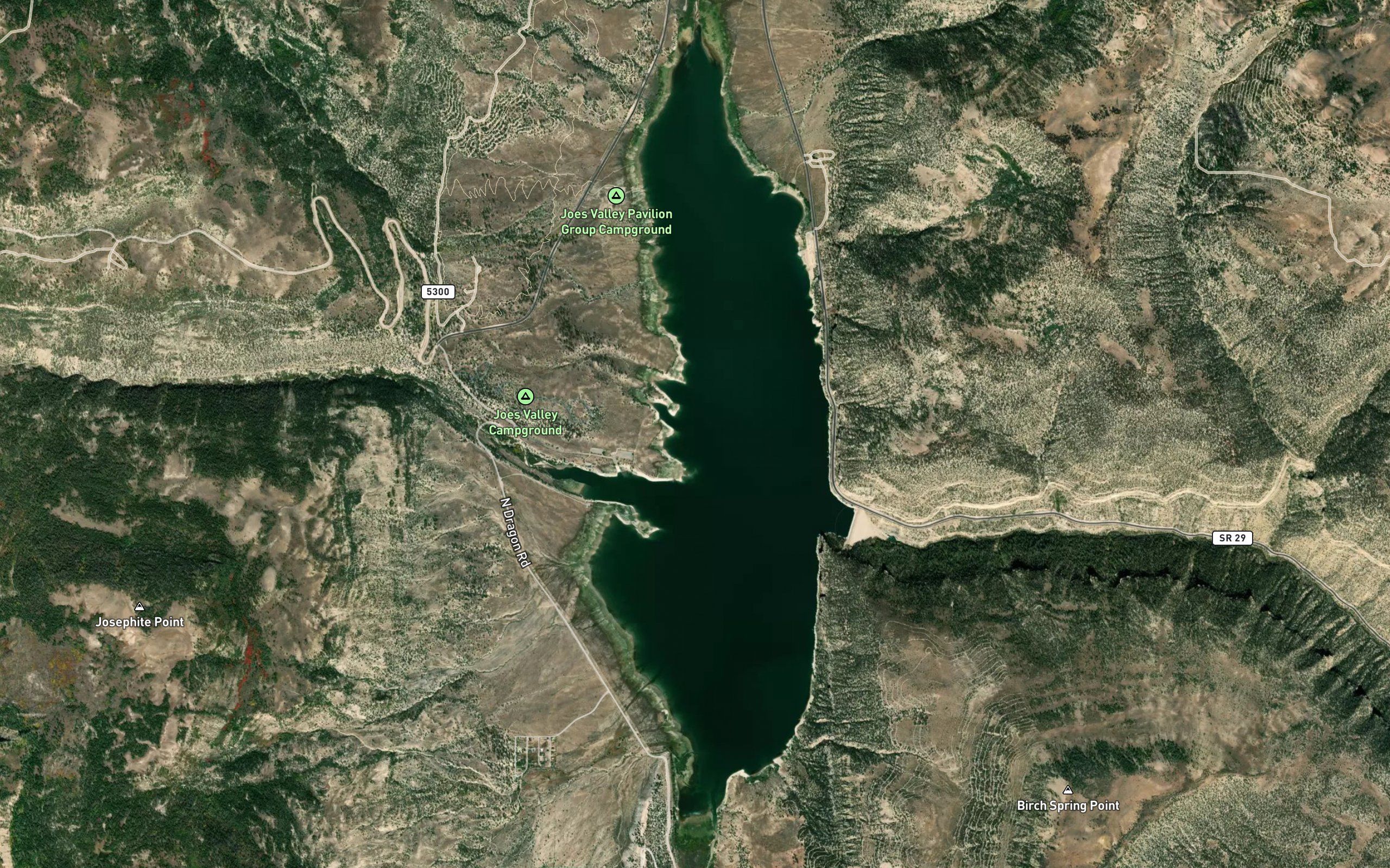 Joes Valley Reservoir