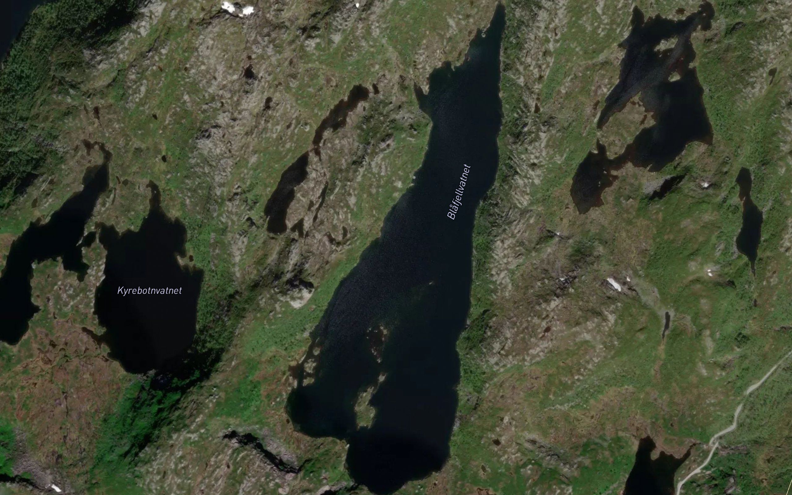 Blafjellvatnet