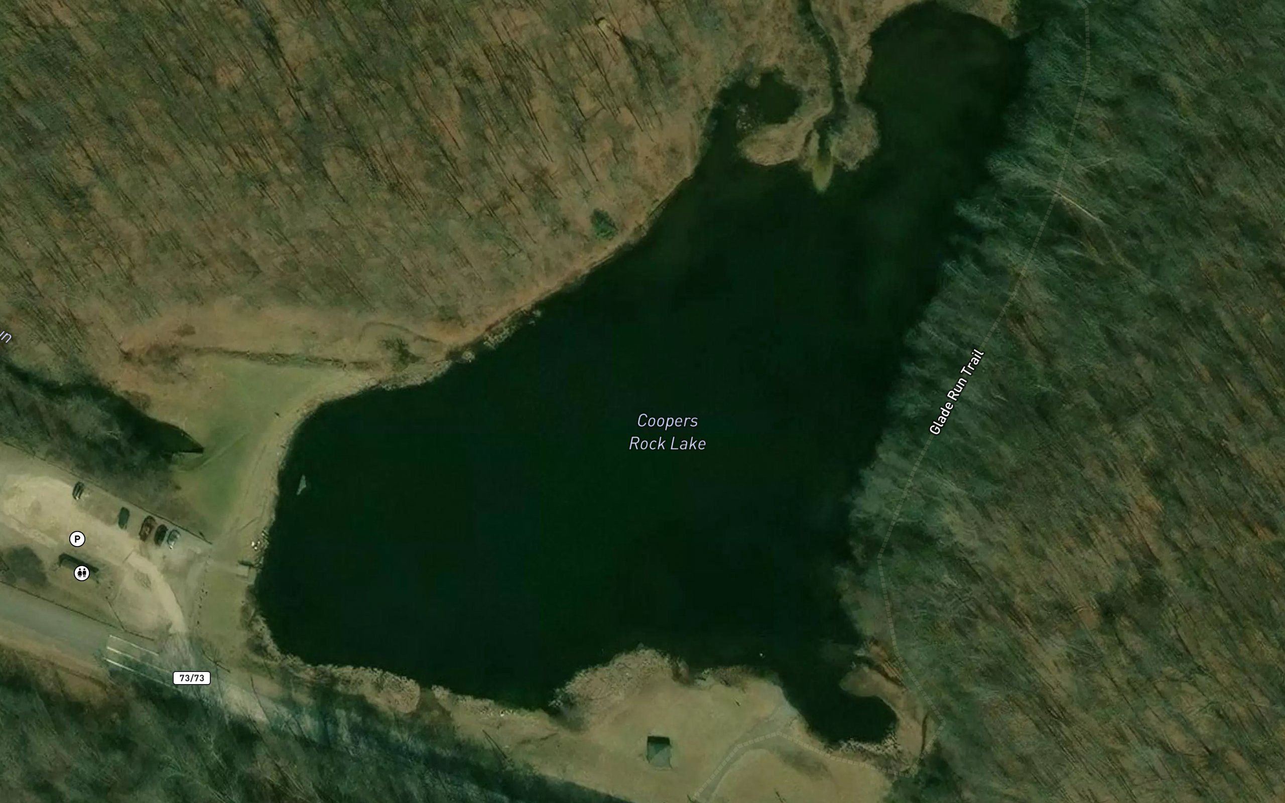 Coopers Rock Lake