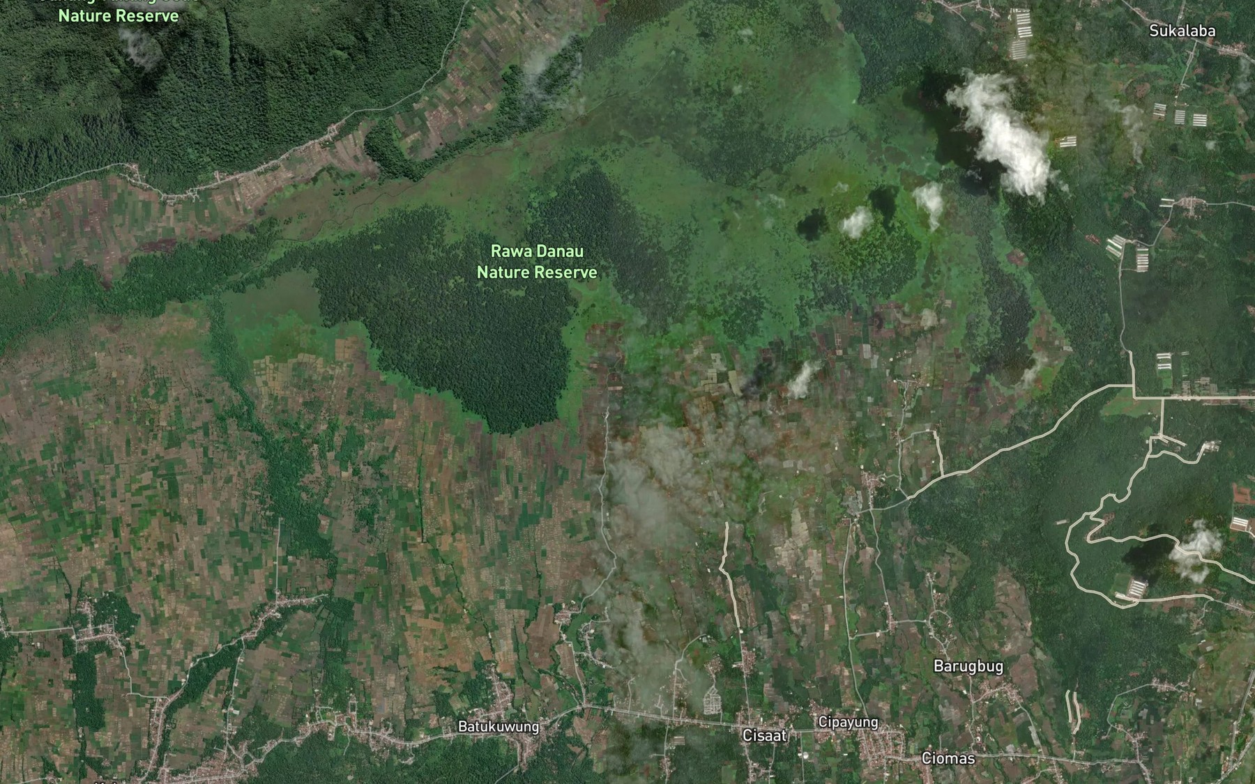 Satellite map of the Ci Saat