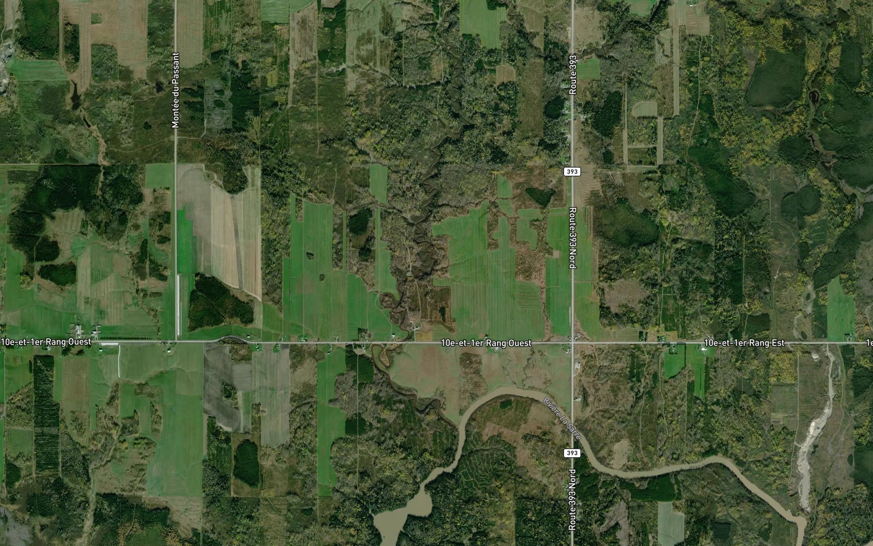 Satellite map of the Cours d'eau Cadrin