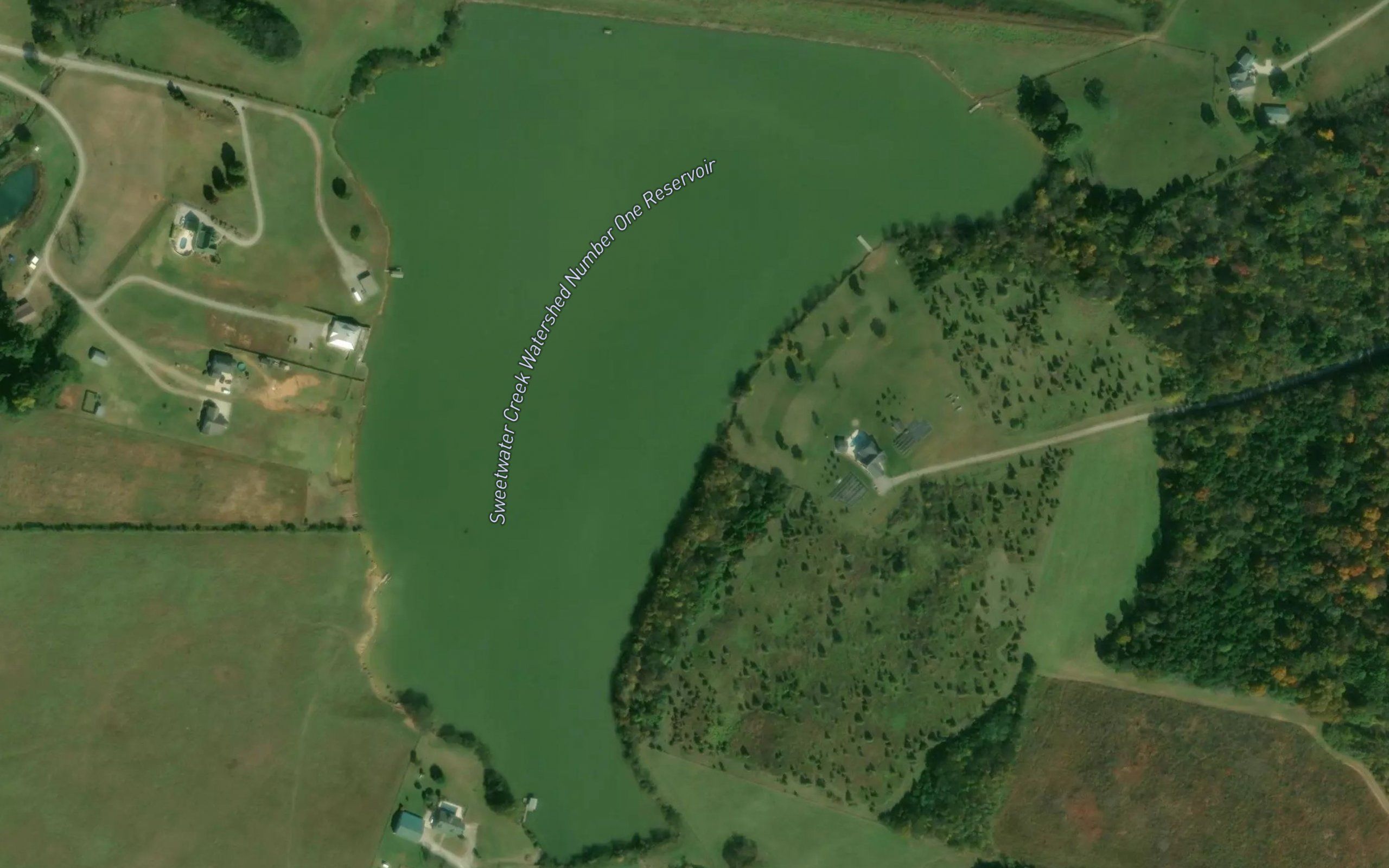Sweetwater Creek Watershed Number One Reservoir
