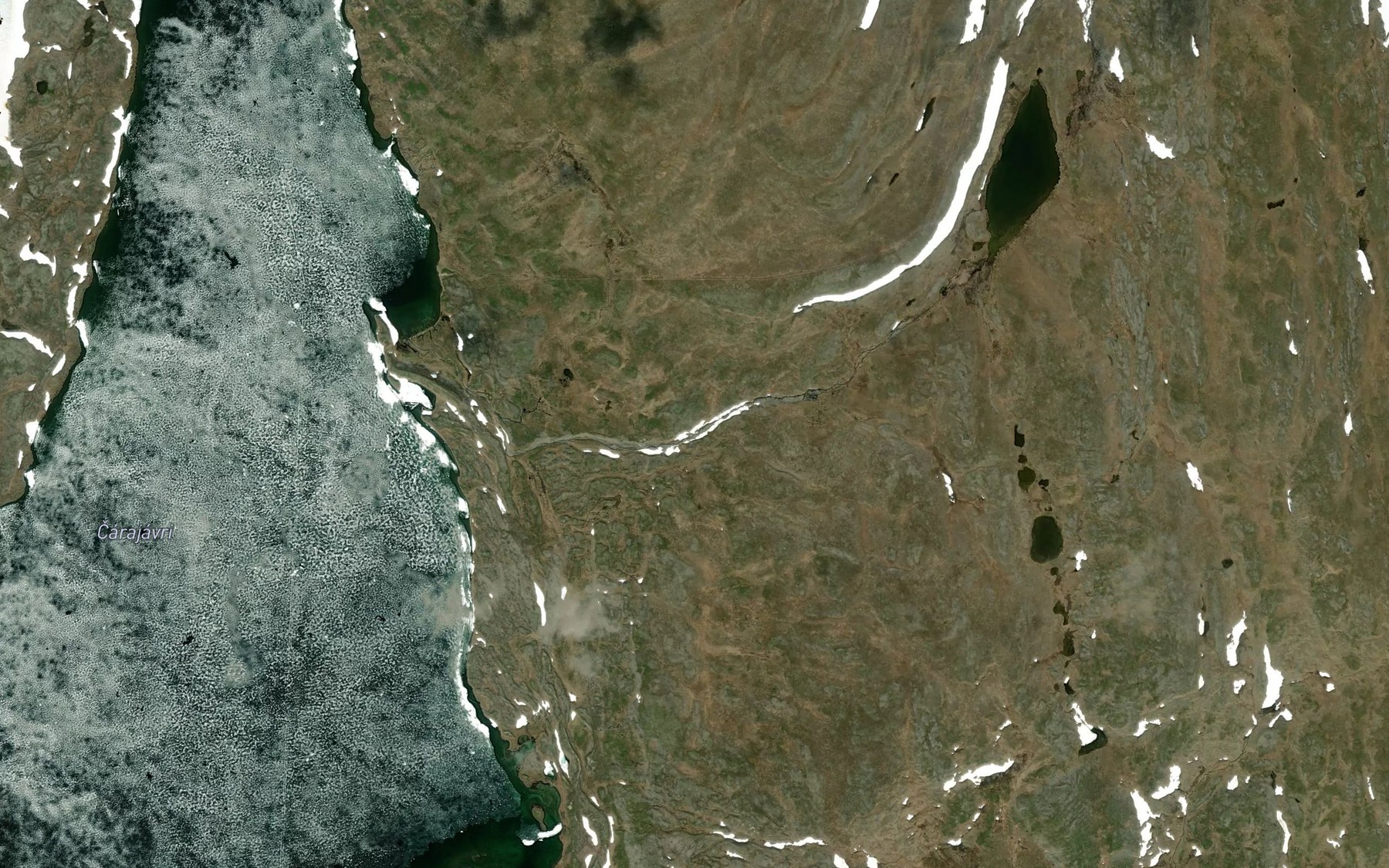 Satellite map of the Divgajakka