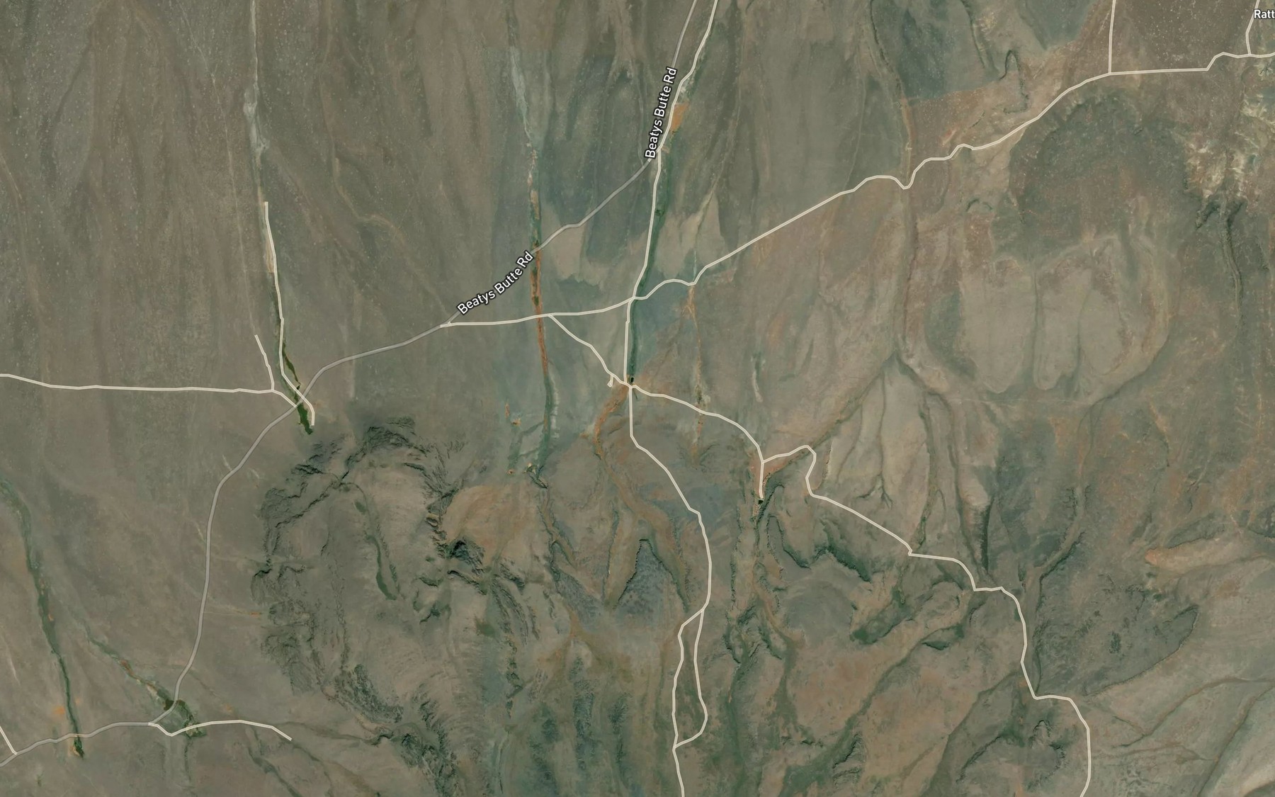 Satellite map of the D L Spring