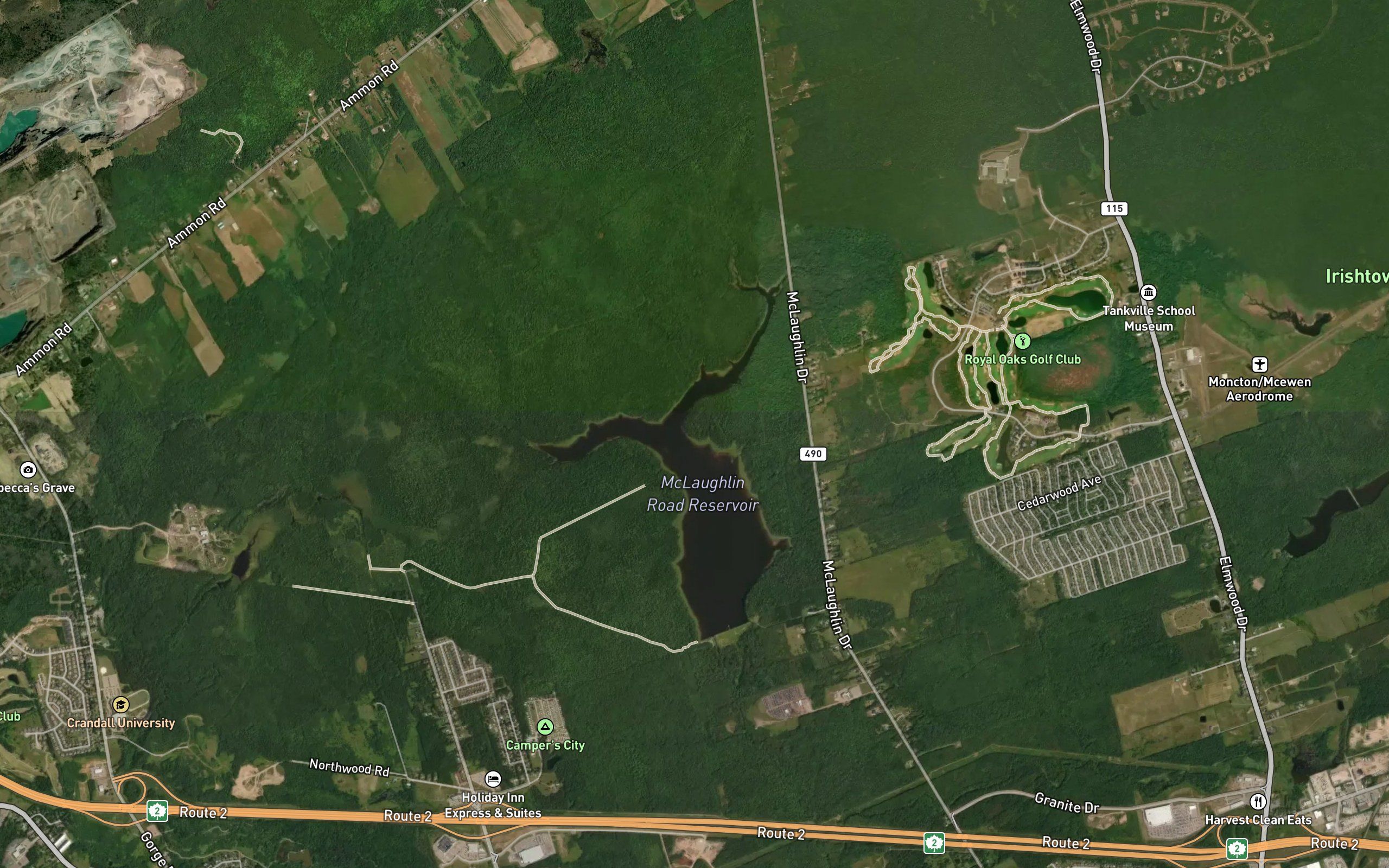 McLaughlin Road Reservoir