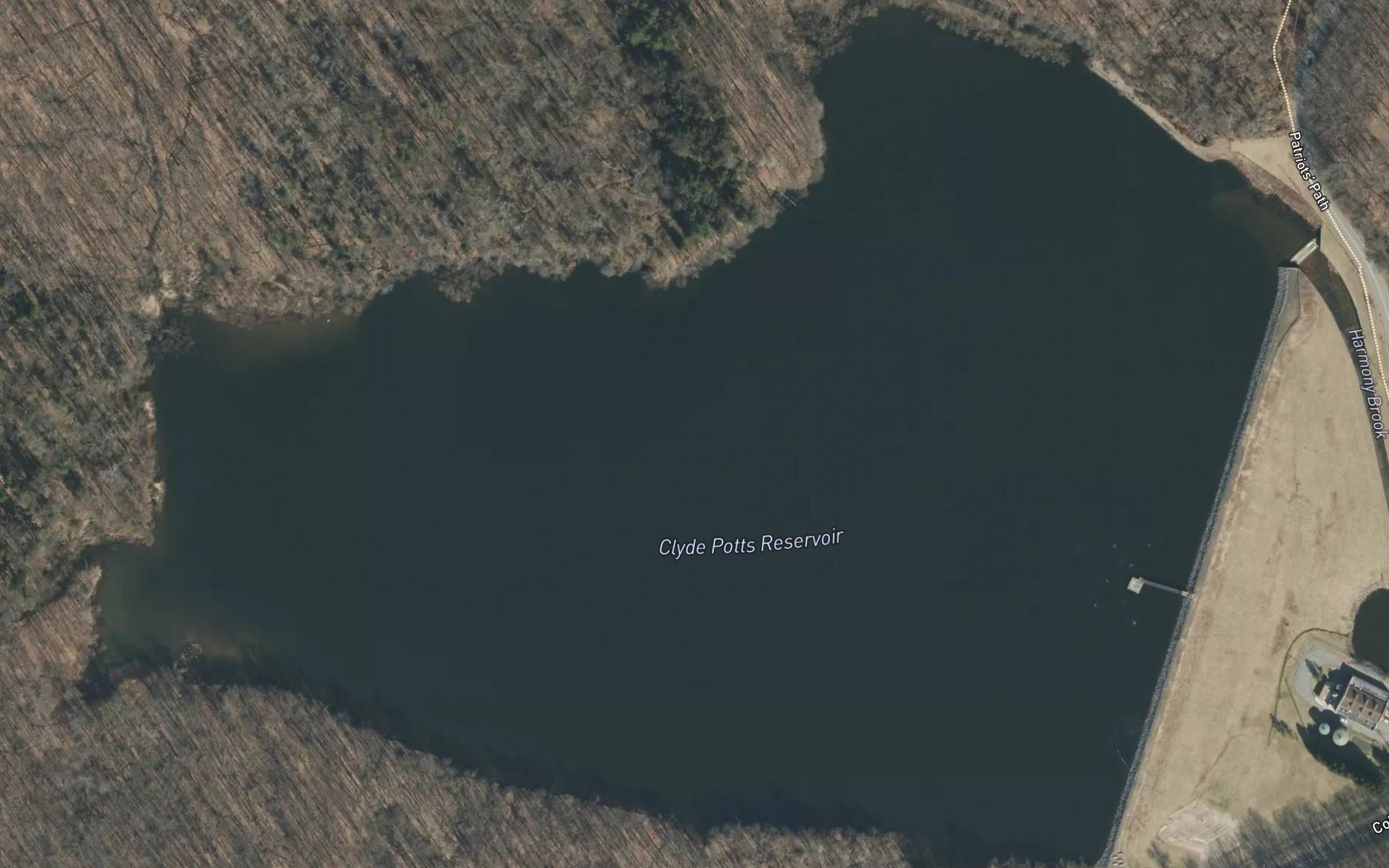Clyde Potts Reservoir