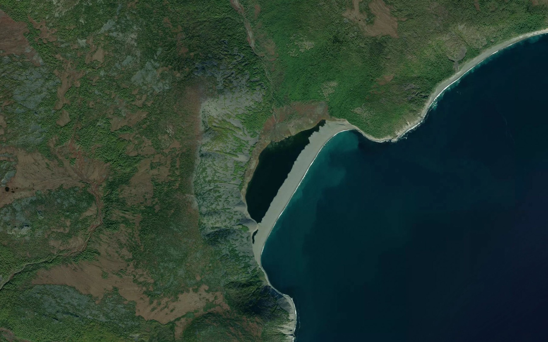 Satellite map of the Ozero Ikit