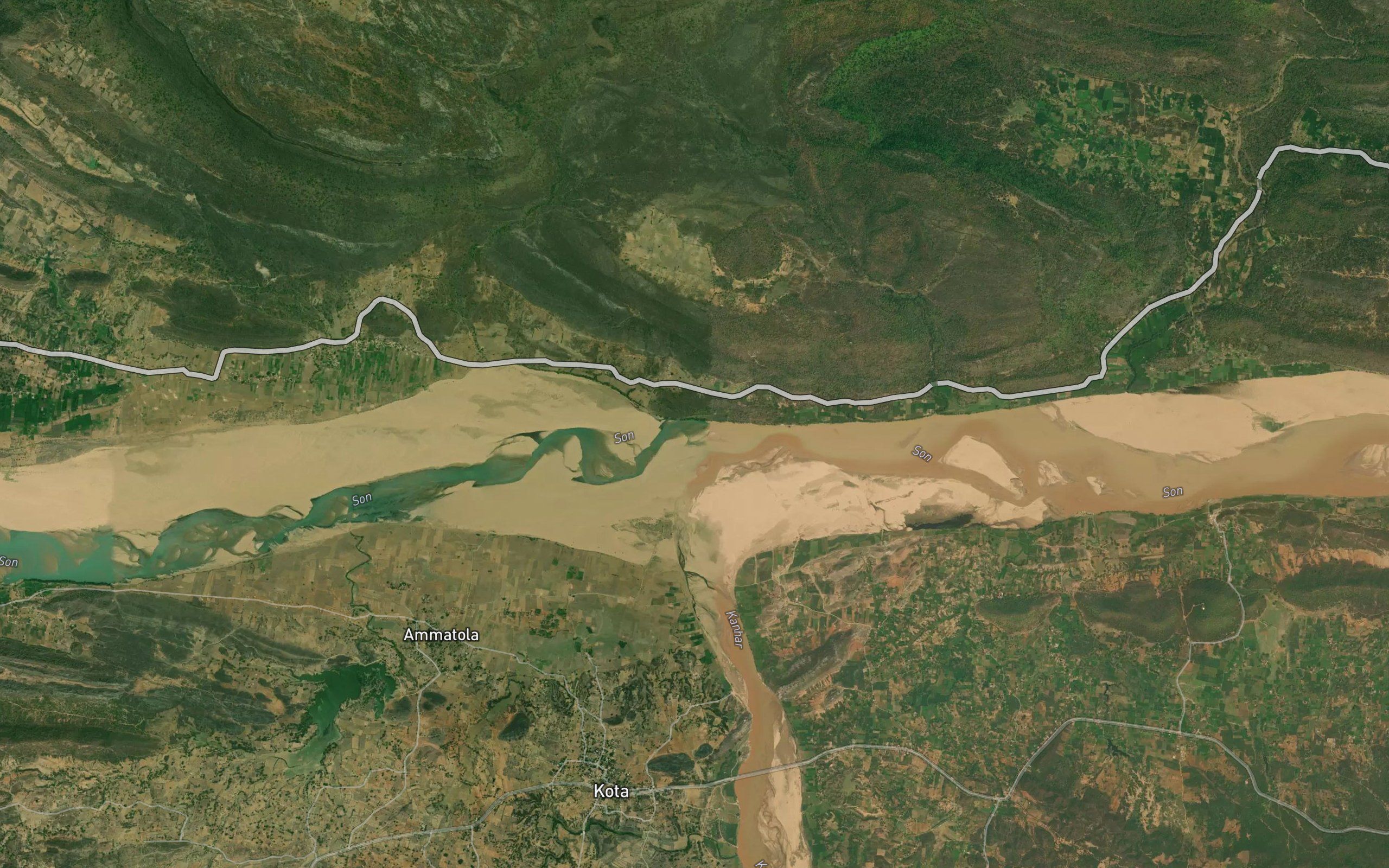Kanhar River
