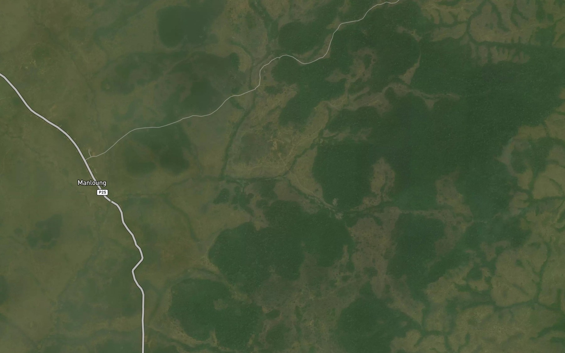 Satellite map of the Ngoua