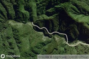 Satellite map of the Waiata Stream