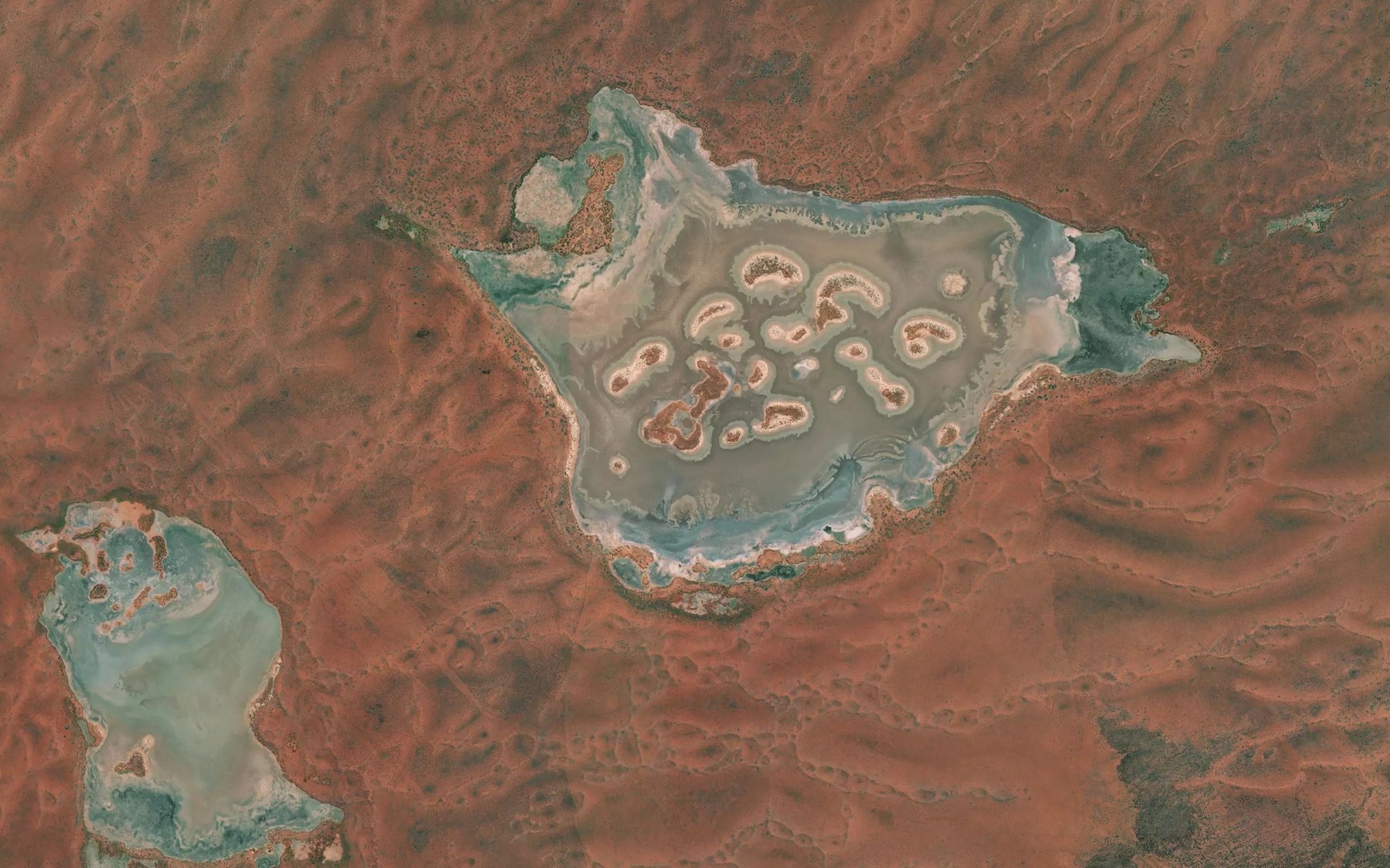 Satellite map of the Lake Wilderness