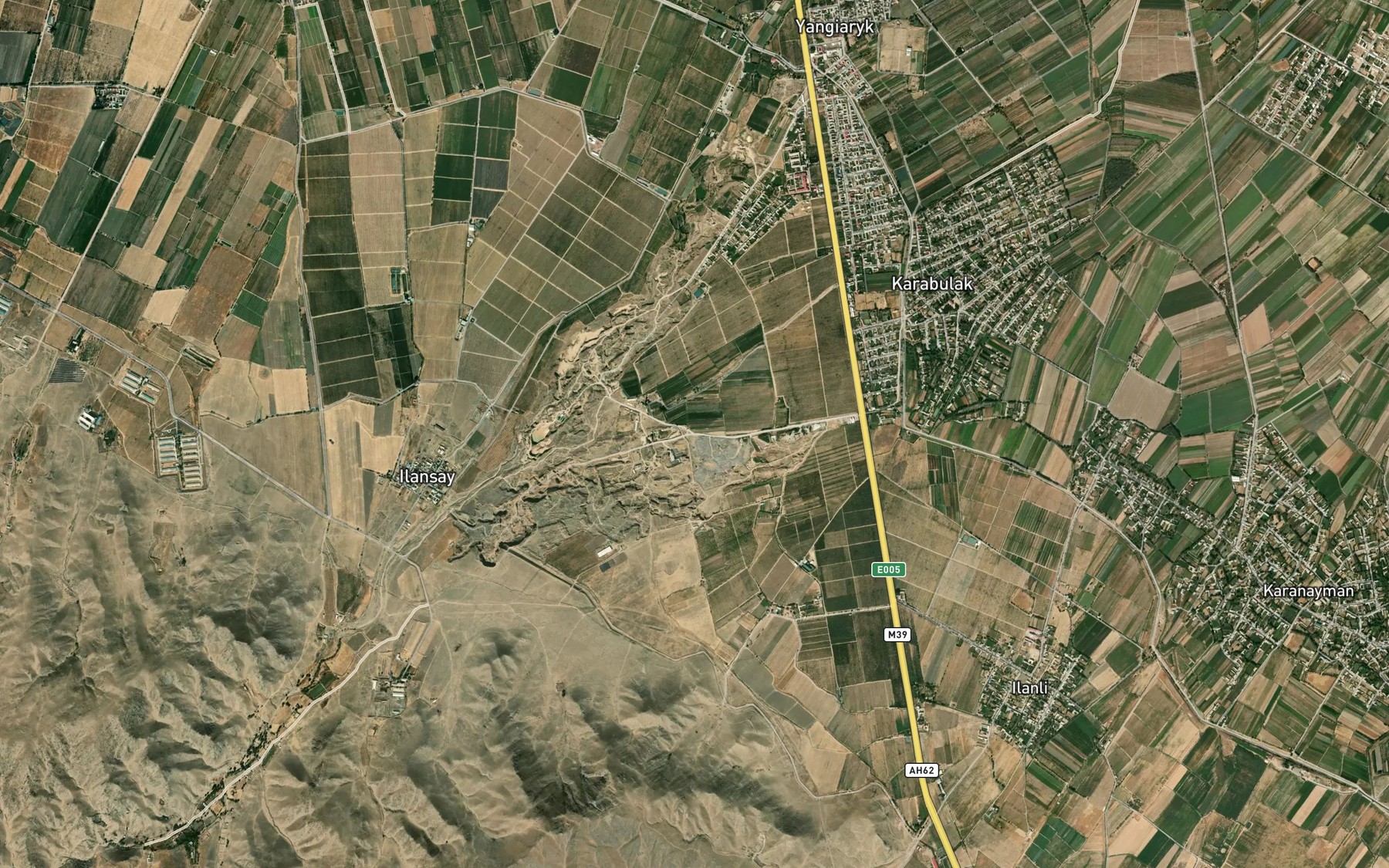 Satellite map of the Ilonsoy