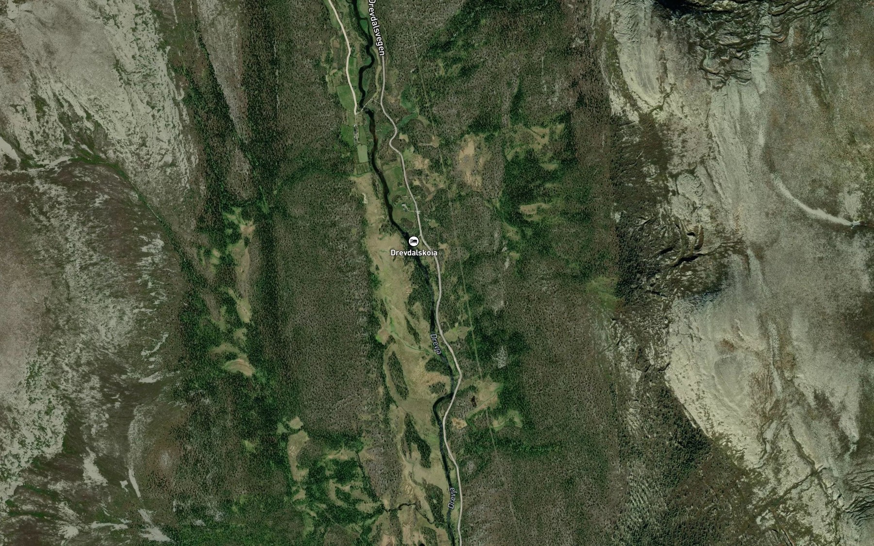 Satellite map of the Stenbekken
